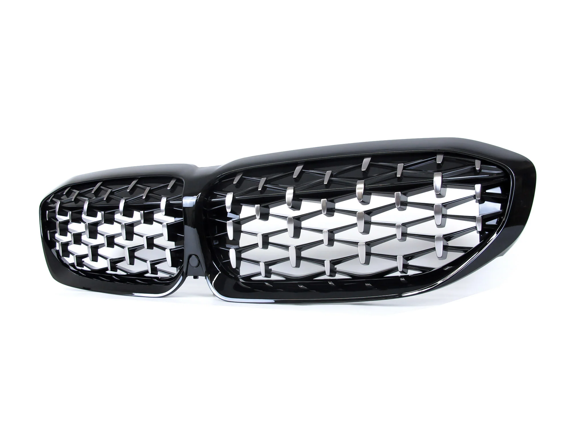 Silver Diamond Front Kidney Grill For BMW G20 3-Series M340i 2019 2020 2021 2022 - Image 5