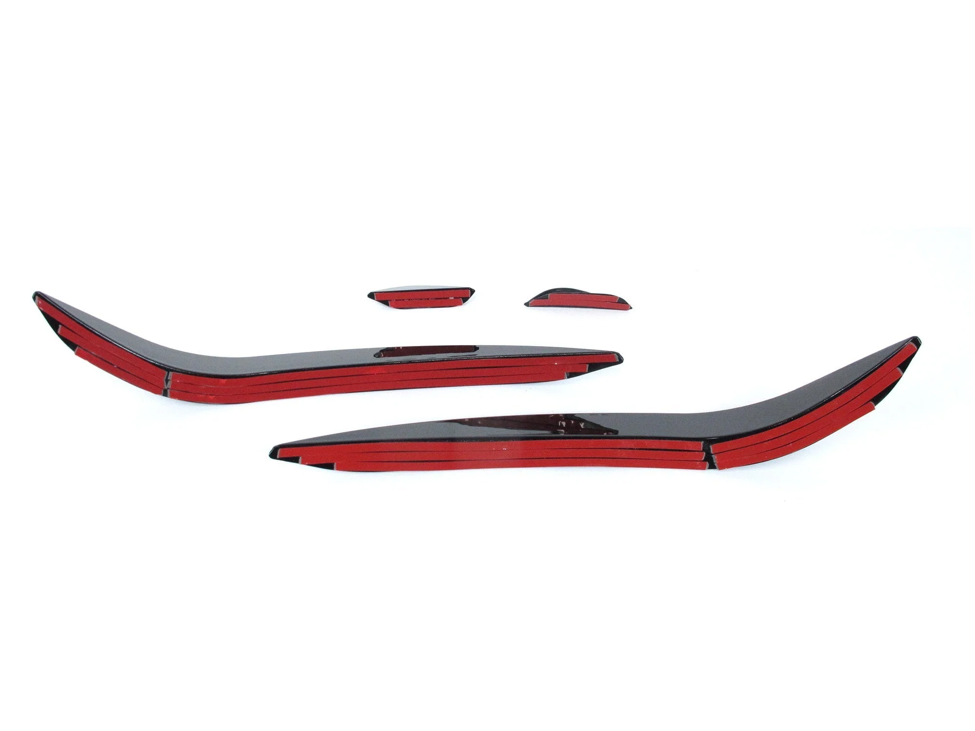 Glossy Black Front Bumper Canards Set for VW Golf MK6 GTI 2008-2012 - Image 12