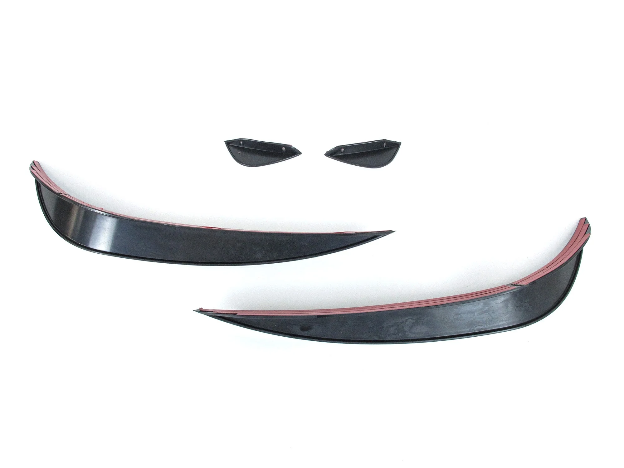 Glossy Black Front Bumper Canards Set for VW Golf MK6 GTI 2008-2012 - Image 26