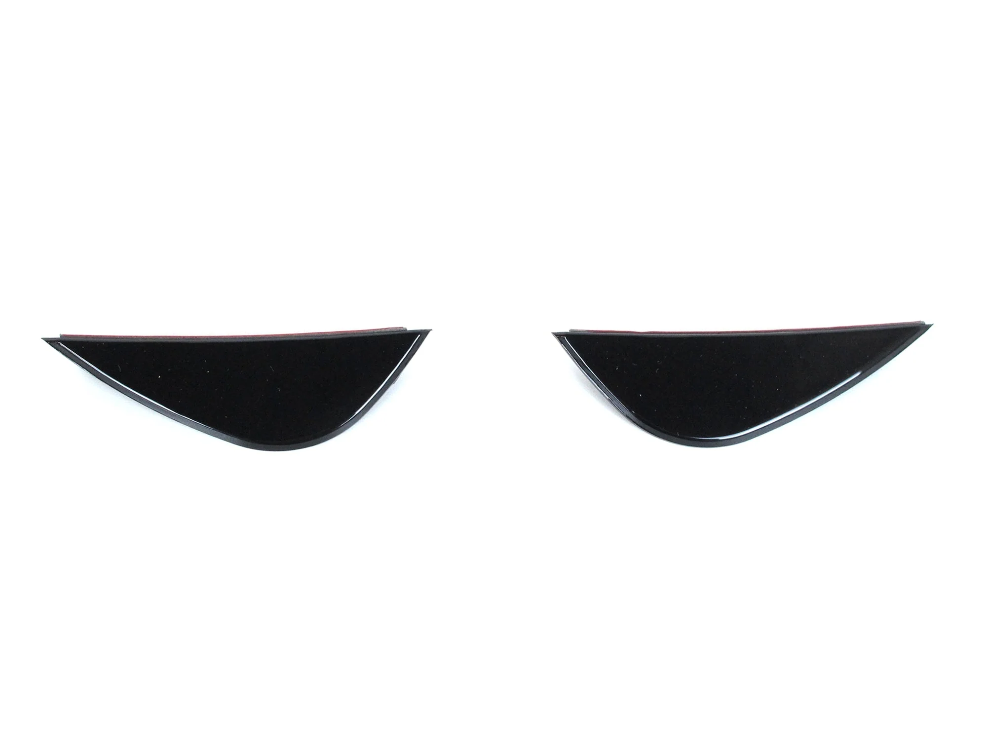 Glossy Black Front Bumper Canards Set for VW Golf MK6 GTI 2008-2012 - Image 30
