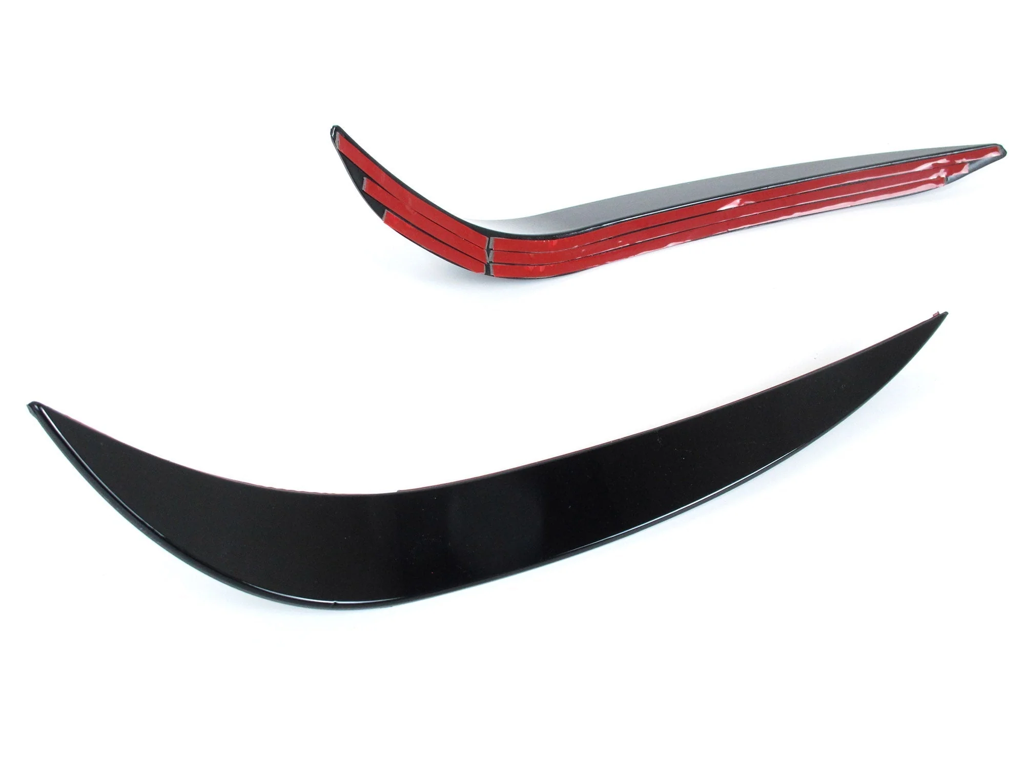 Glossy Black Front Bumper Canards Set for VW Golf MK6 GTI 2008-2012 - Image 9