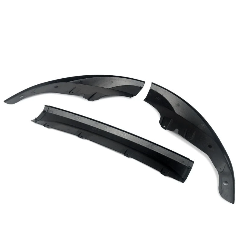 Glossy Black Front Lip Splitter for BMW 4 Series 2-Door G22 G23 M Sport 2021-2026 - Image 4