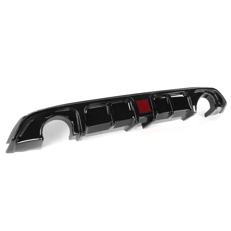Glossy Black Rear Diffuser w/ LED Light fits Infiniti Q60 2017-2022 - Image 19