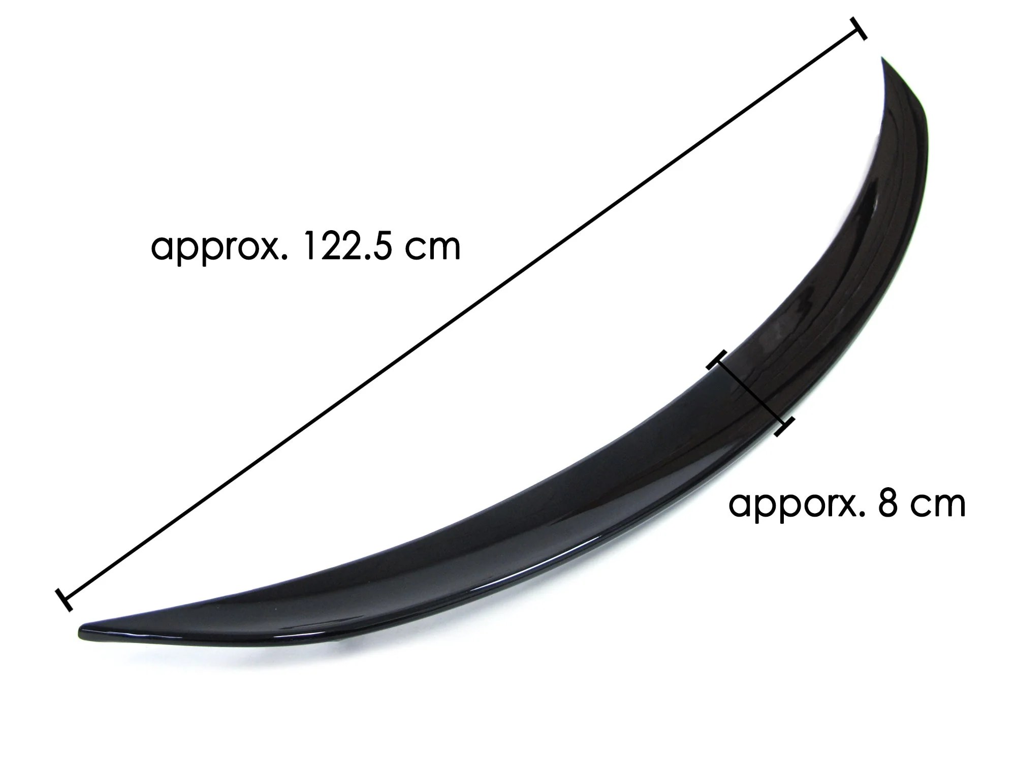 Gloss Black Rear Trunk Spoiler Wing For Mercedes GLC Coupe C253 GLC260 300 AMG 2016-2022 - Image 12