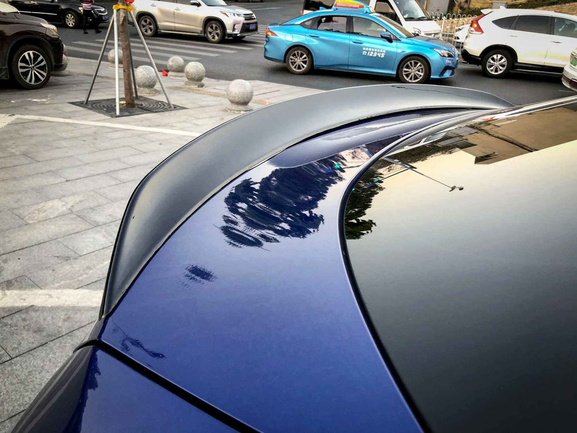 Gloss Black Rear Trunk Spoiler Wing For Mercedes GLC Coupe C253 GLC260 300 AMG 2016-2022 - Image 5