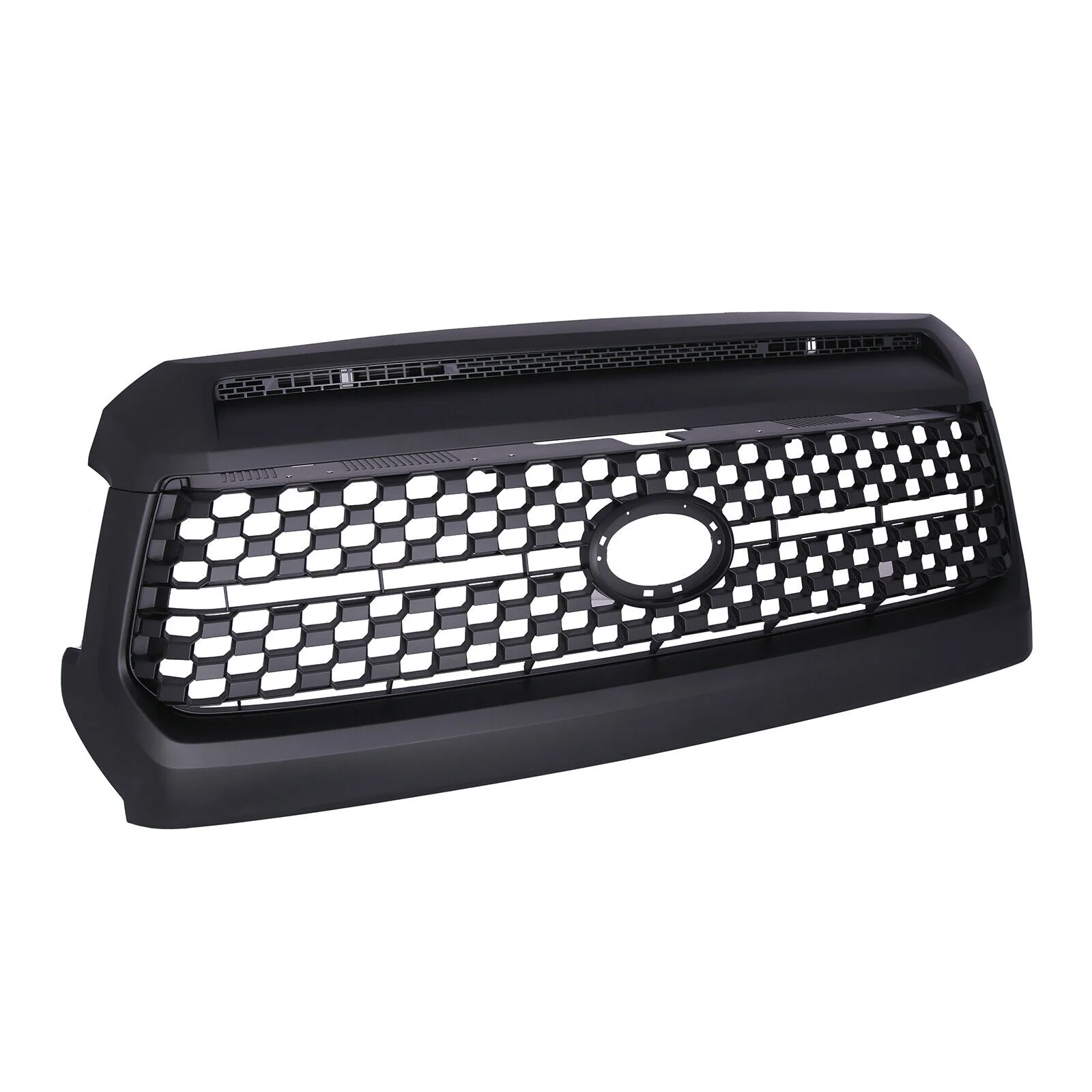 2pcs Matte Black For 2014-2021 Toyota Tundra Front Grille&Hood Bulge Molding Set - Image 5