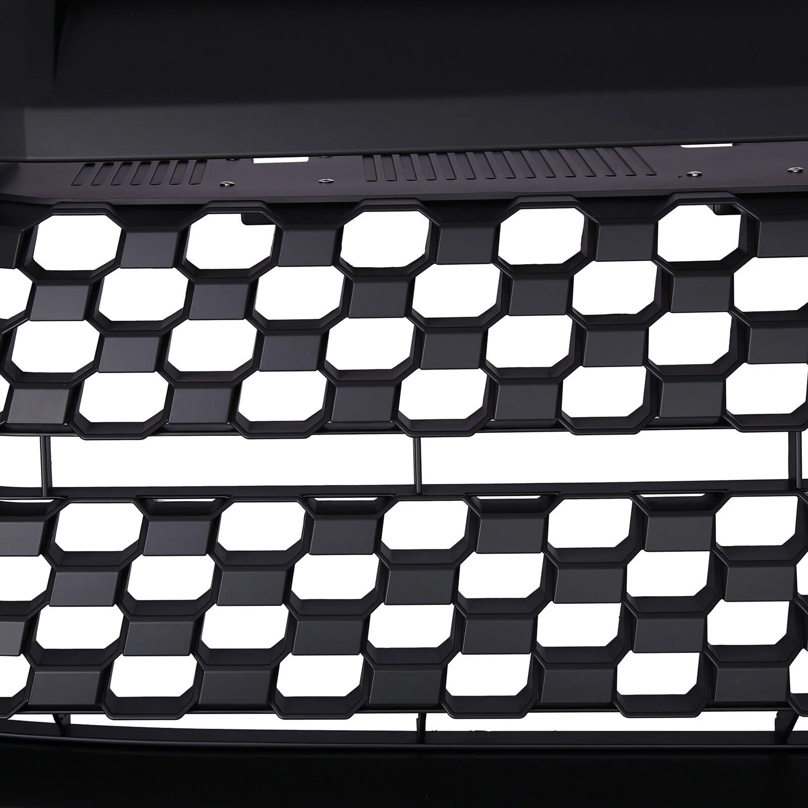 2pcs Matte Black For 2014-2021 Toyota Tundra Front Grille&Hood Bulge Molding Set - Image 6