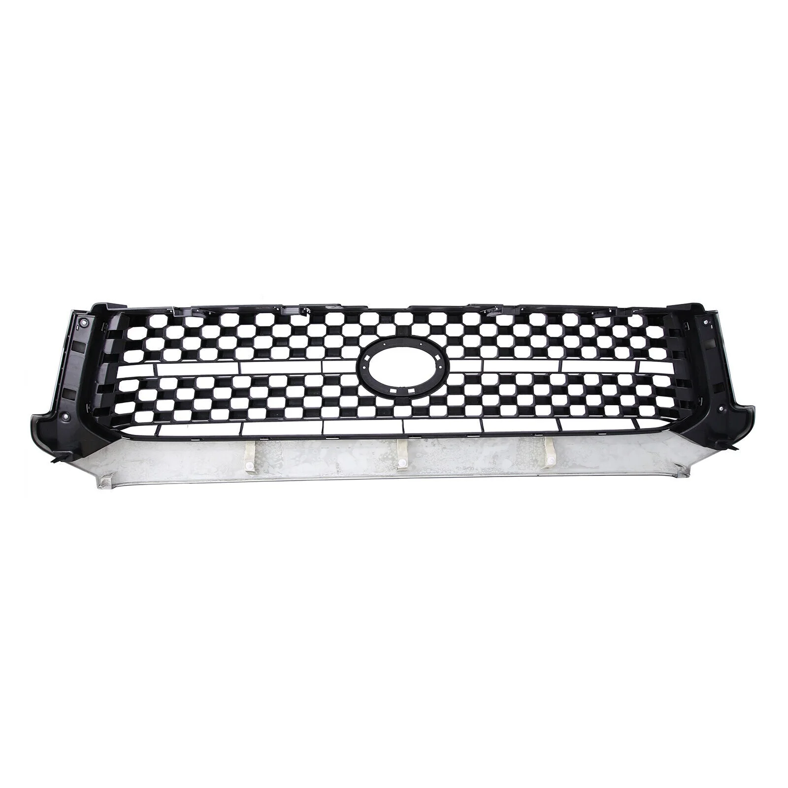 2pcs Matte Black For 2014-2021 Toyota Tundra Front Grille&Hood Bulge Molding Set - Image 8