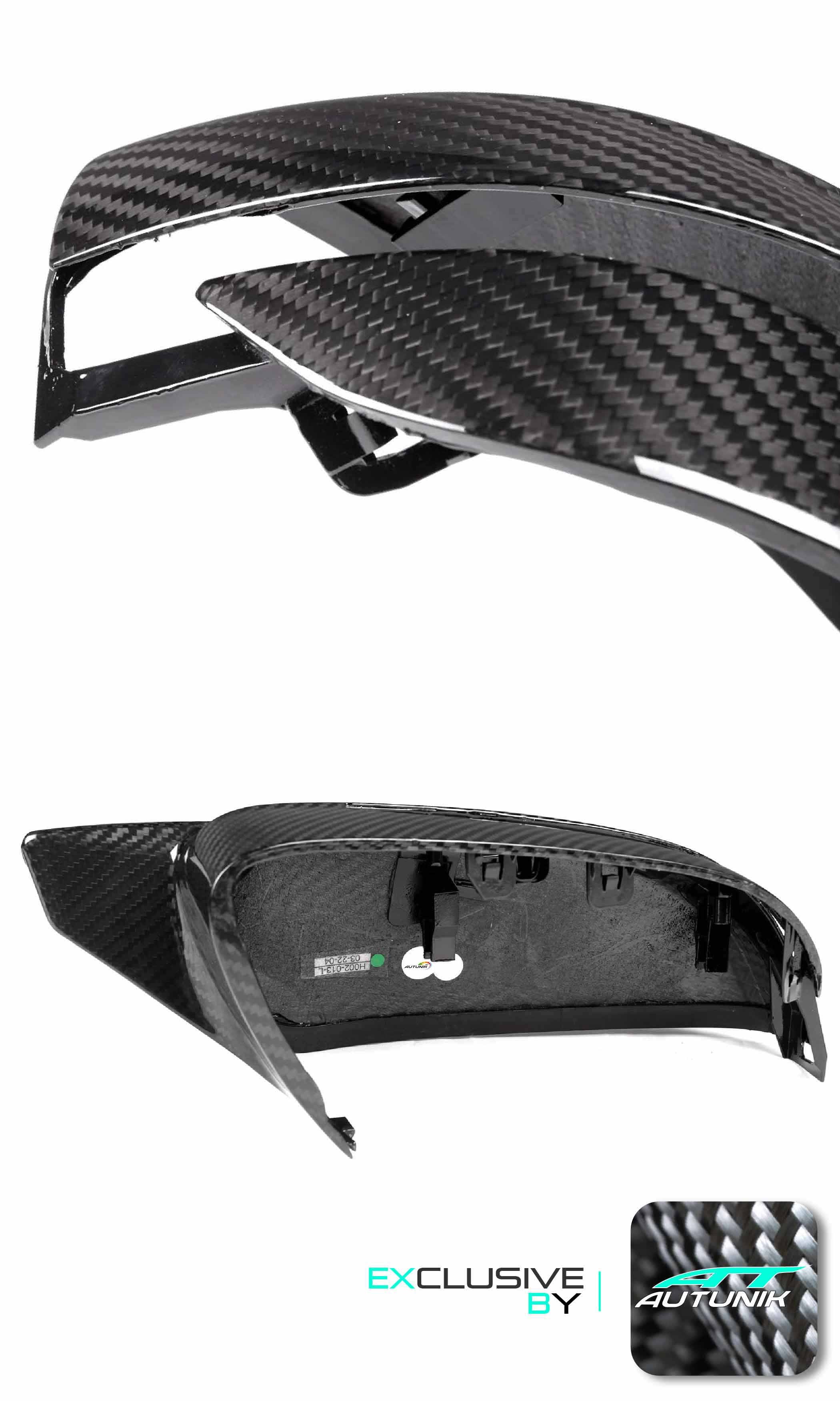 Dry Carbon Fiber Side Mirror Caps Replace For BMW M3 G80 M4 G82 G83 mc149 - Image 4