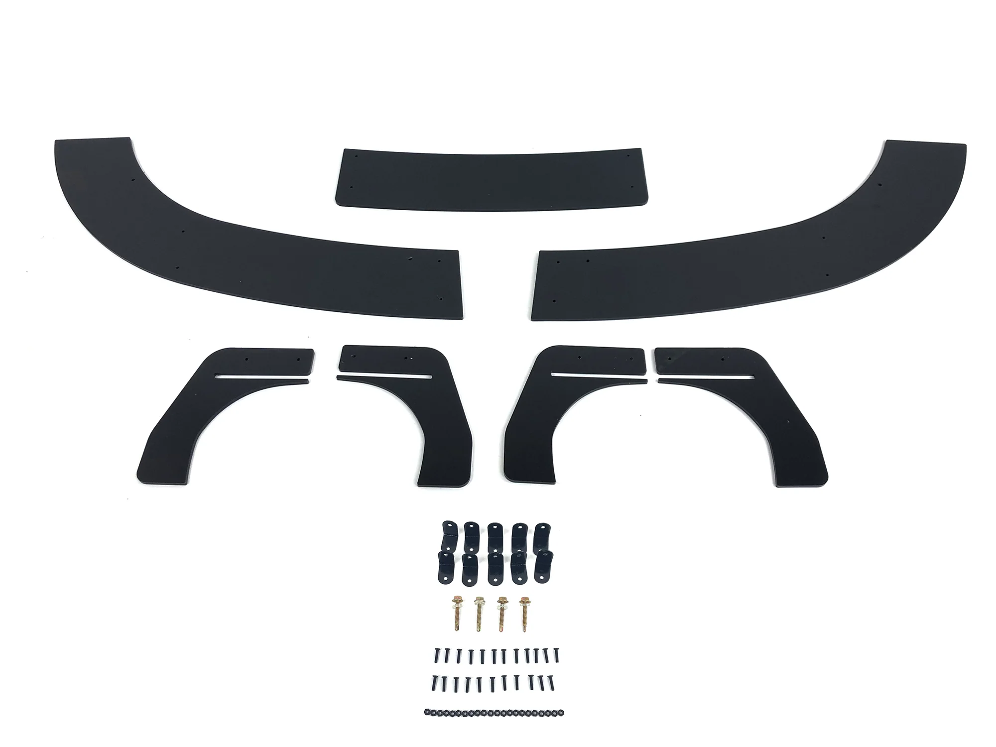 Rear Bumper Lip Diffuser Valance Splitters for VW Golf MK5 R32 2005-2009 di177 - Image 6