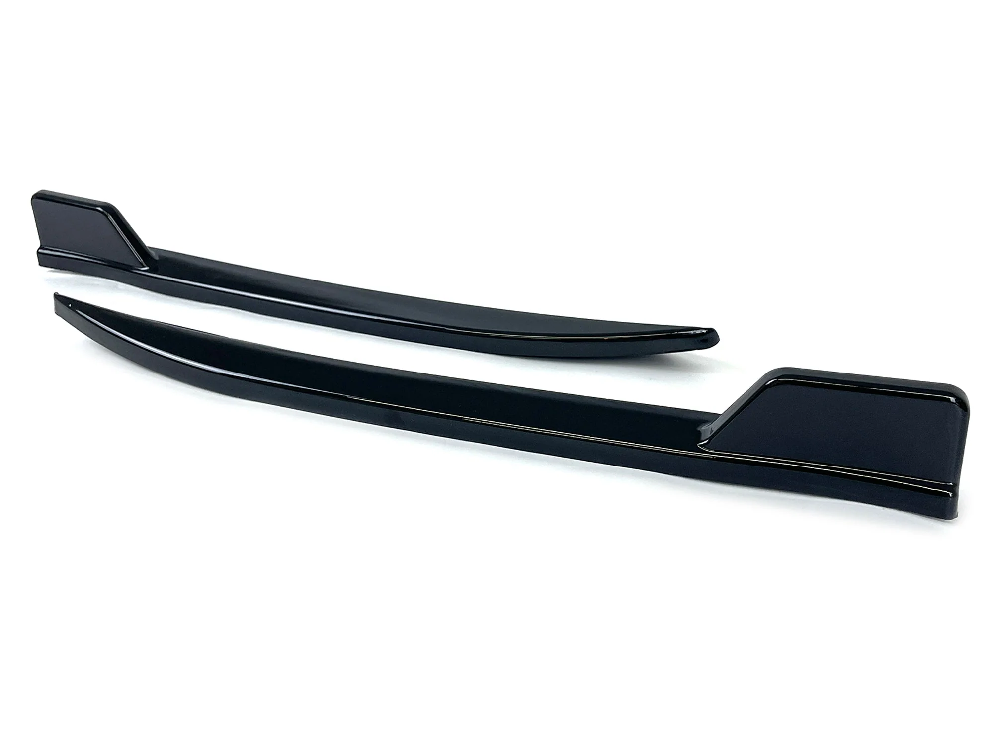 Gloss Black Rear Bumper Side Splitters Canard for BMW 5-Series G30 M-Sport 2017-2020 - Image 6