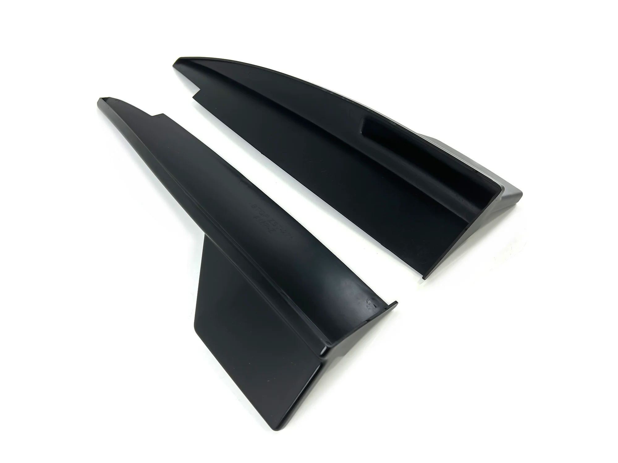 Glossy Black Rear Bumper Splitter Side Canards For Mercedes CLA C117 X117 2013-2019 pz101 - Image 10