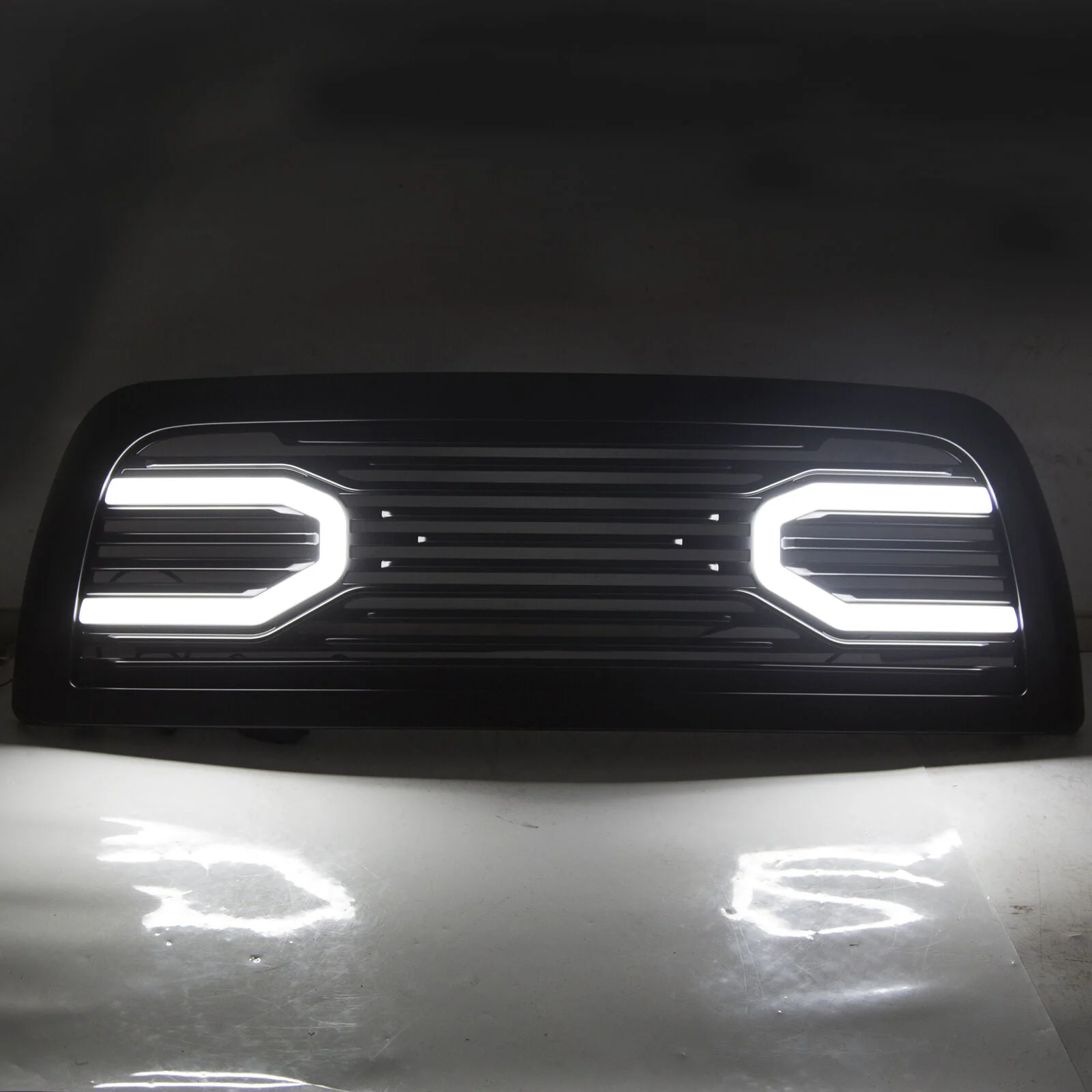 Big Horn Front Bumper Grille Grill Shell w/ LED Lights for Dodge Ram 2500 3500 2010-2018 - Image 8