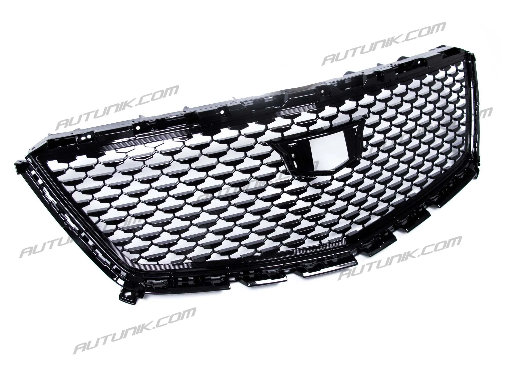 Black Diamond Upper Grill Replacement for Cadillac XT5 2017-2019 Pre-facelift w/o Camera - Image 6