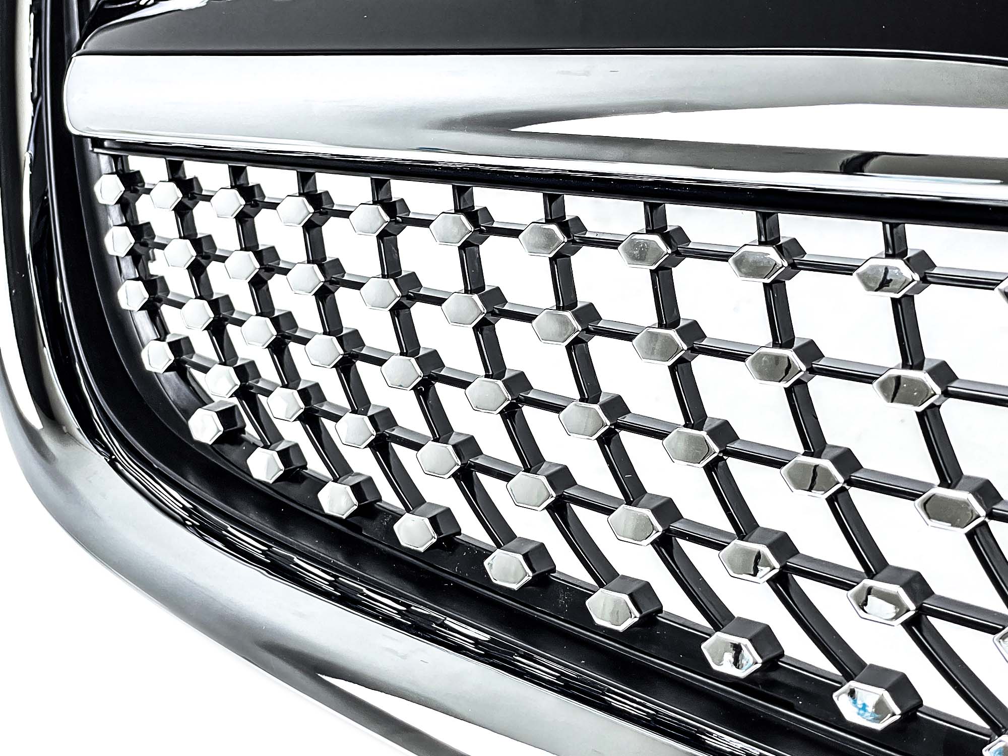 Black Diamond Front Bumper Radiator Grille fit for Mercedes Benz V Class W447 2015-2019 fg95 - Image 10
