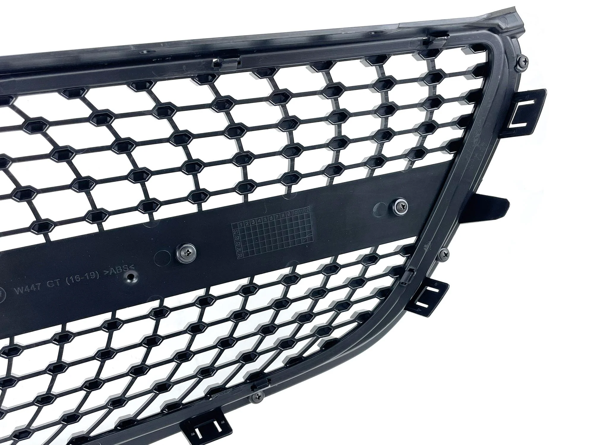 Black Diamond Front Bumper Radiator Grille fit for Mercedes Benz V Class W447 2015-2019 fg95 - Image 14