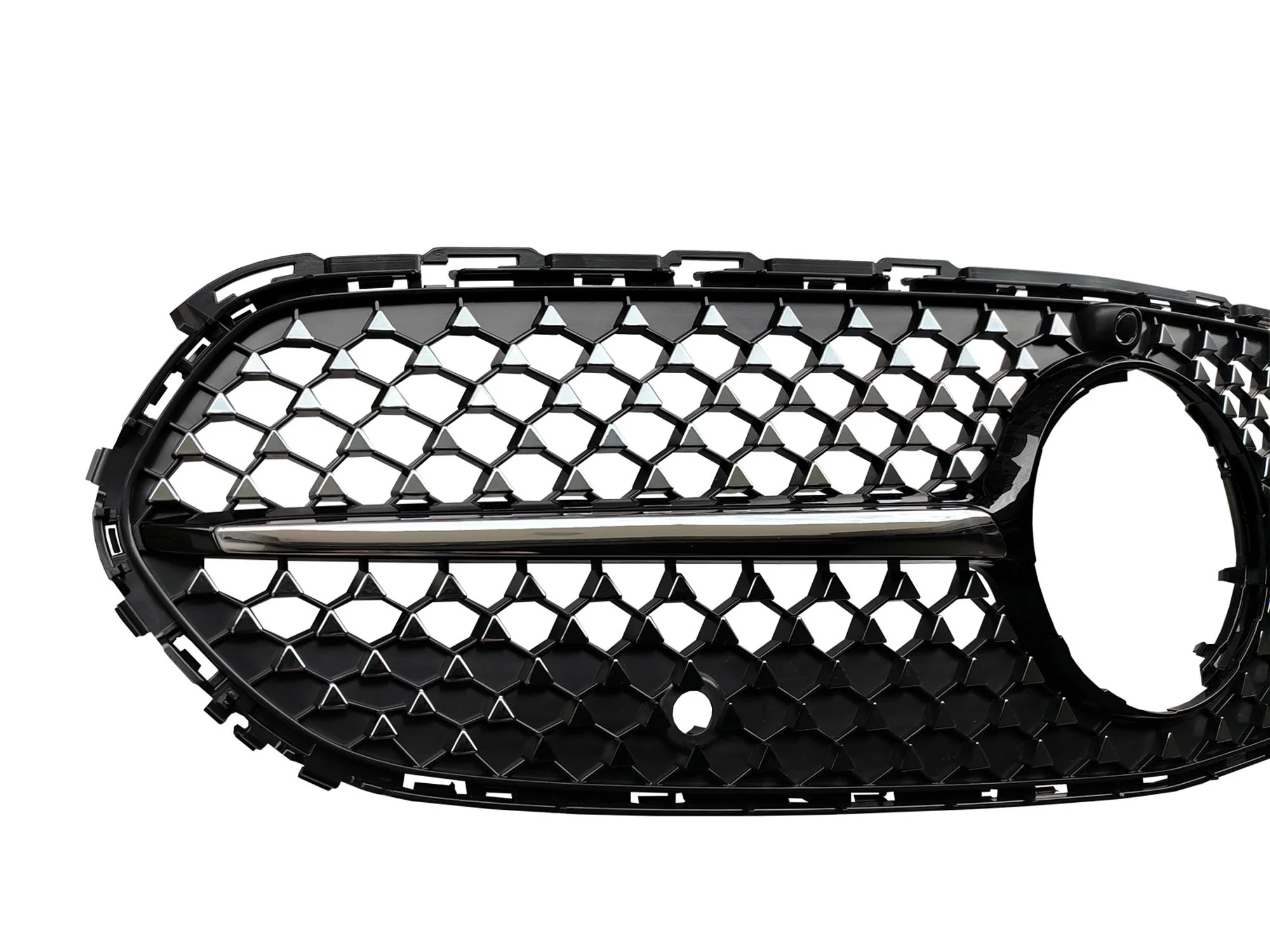 Black Diamond Front Grille for Mercedes W206 Non-AMG 2022-2024 - Image 5