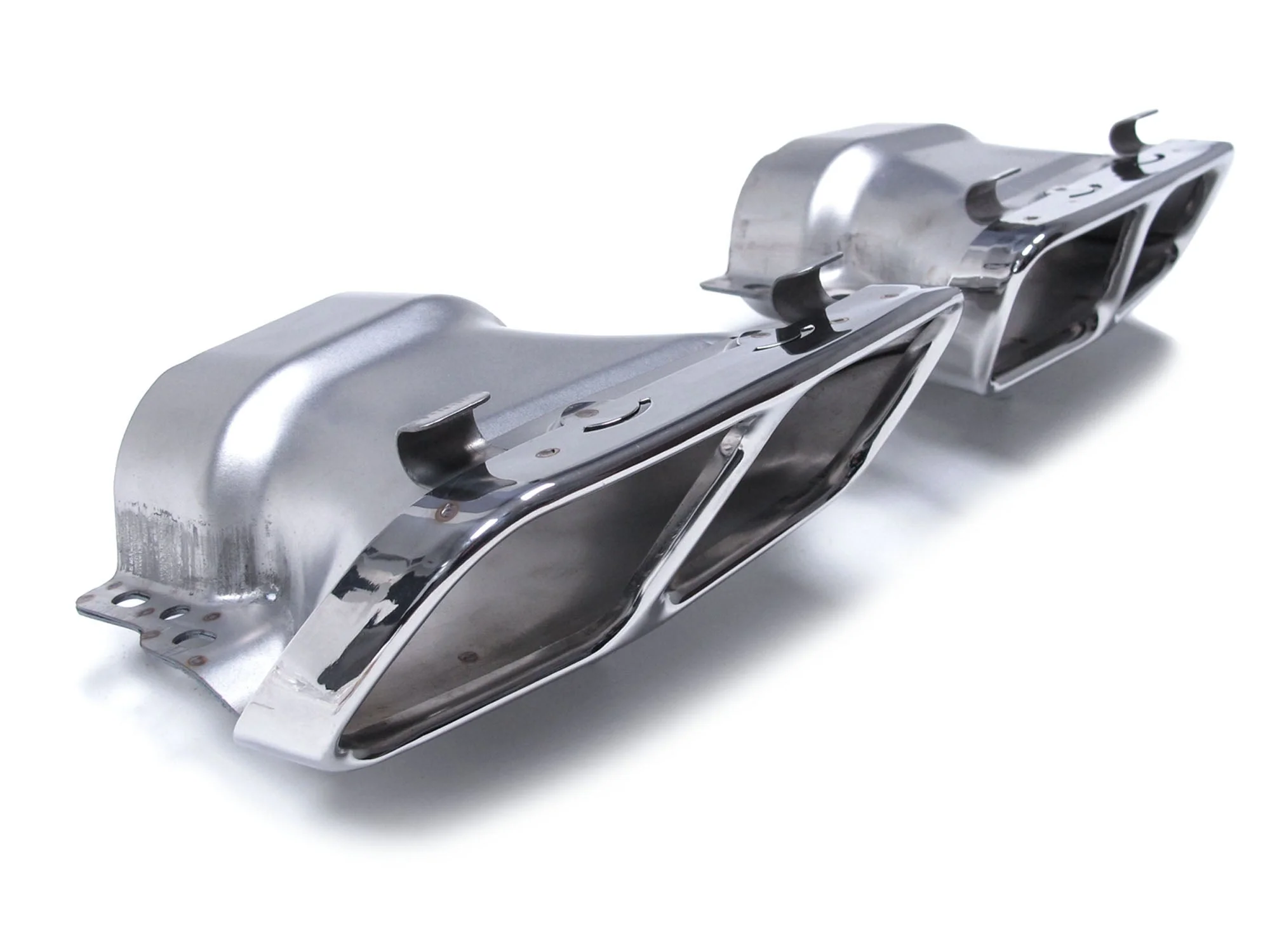 Quad Exhaust Tips Replace for Mercedes W176 C117 AMG A45 CLA45 GLA X156 - Image 19