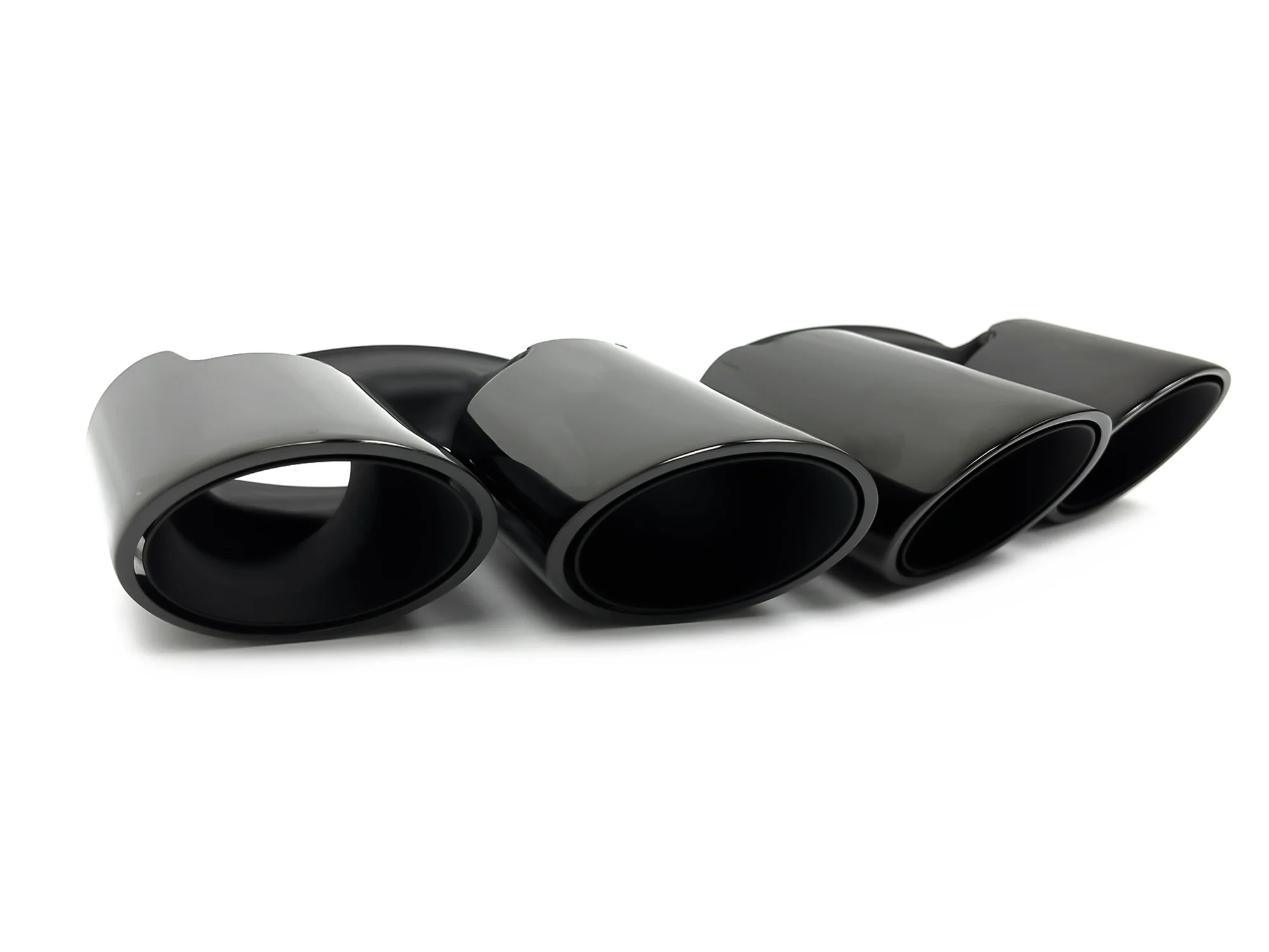 Premium Stainless Steel Silver Exhaust Tips for Porsche Panamera 976 2024 2025+ - Image 6