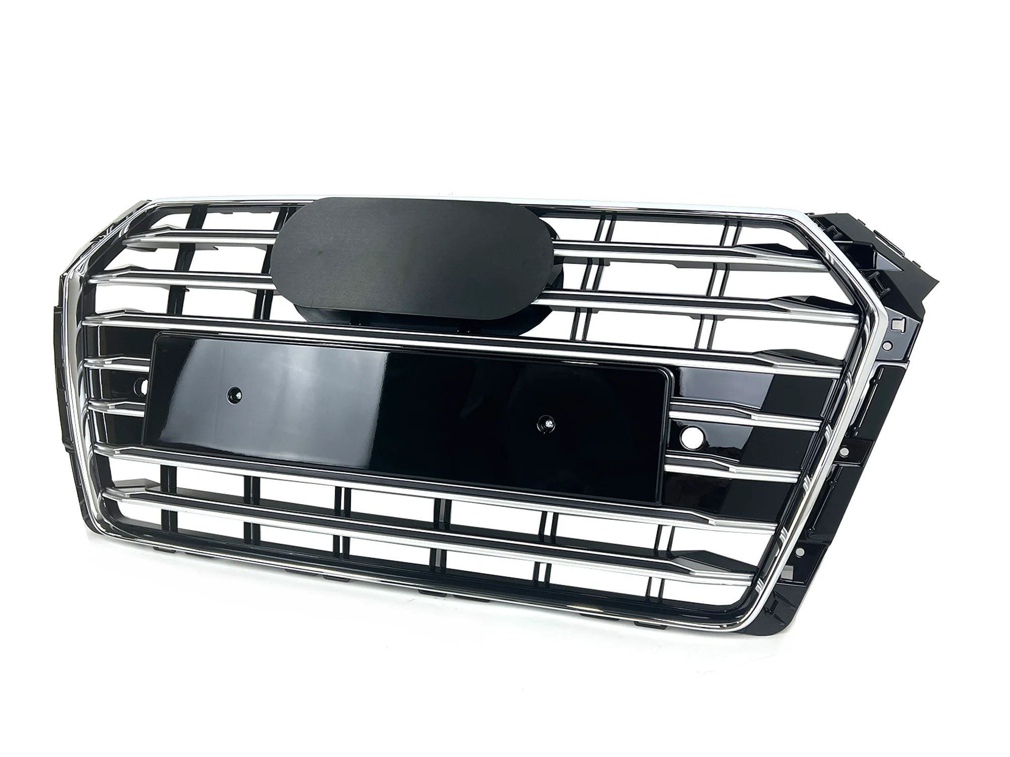 Chrome Front Bumper Grill for Audi A4 B9 S4 2017-2019 fg330 - Image 5