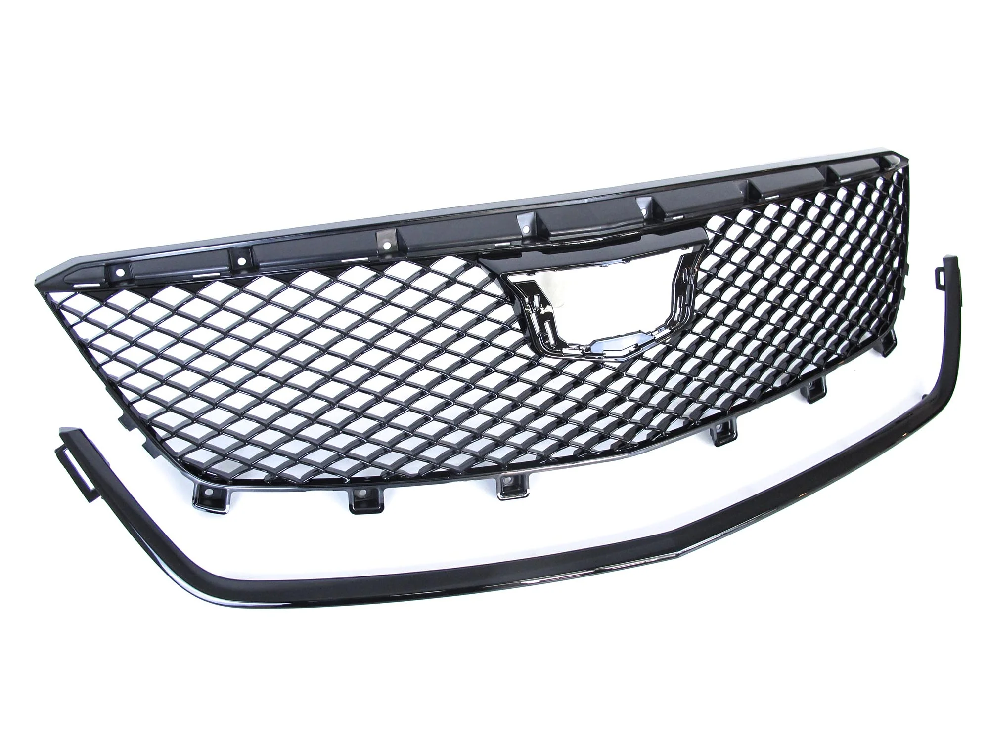 Blackwing Style Front Upper Grill For Cadillac CT4 2020-2024 No Cmaera Mount - Image 4
