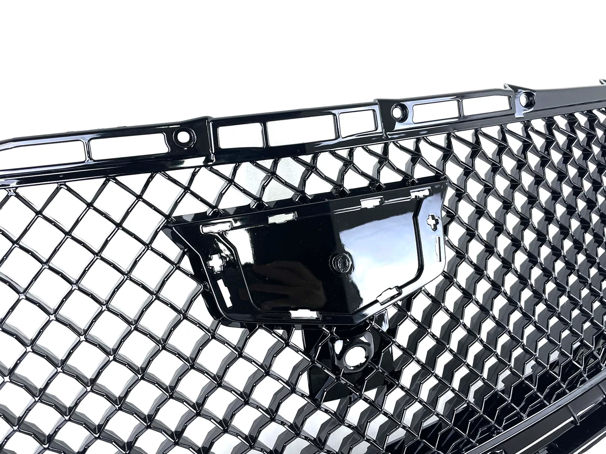Black Front Upper Grill Honeycomb for Cadillac CT6 2016-2018 ( with frame) - Image 12