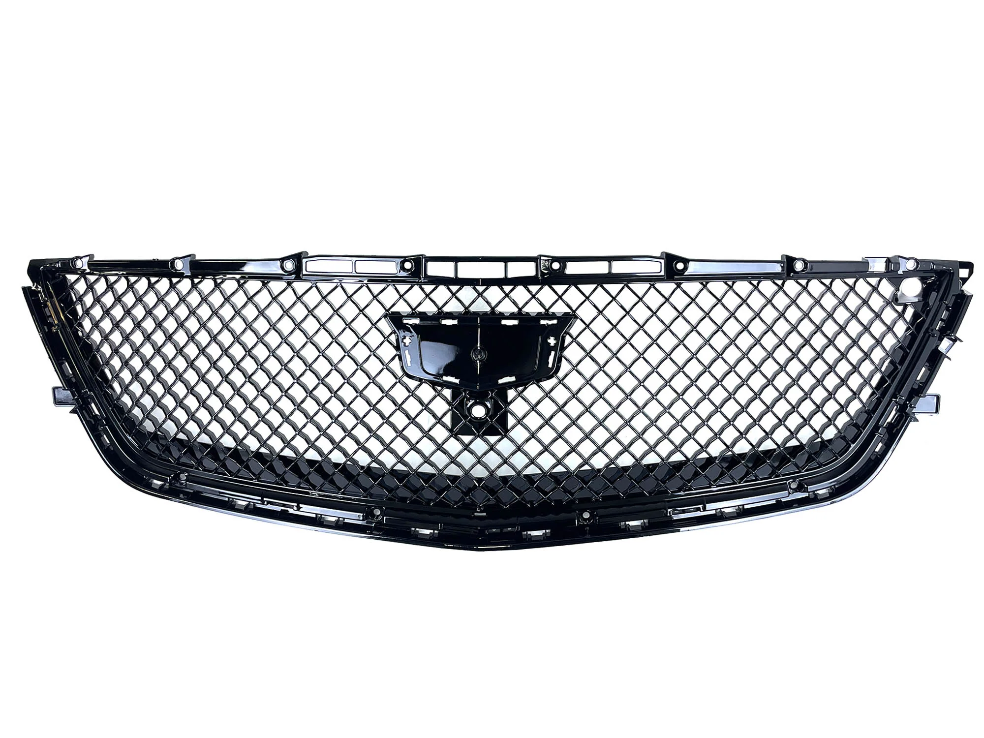 Black Front Upper Grill Honeycomb for Cadillac CT6 2016-2018 ( with frame) - Image 6