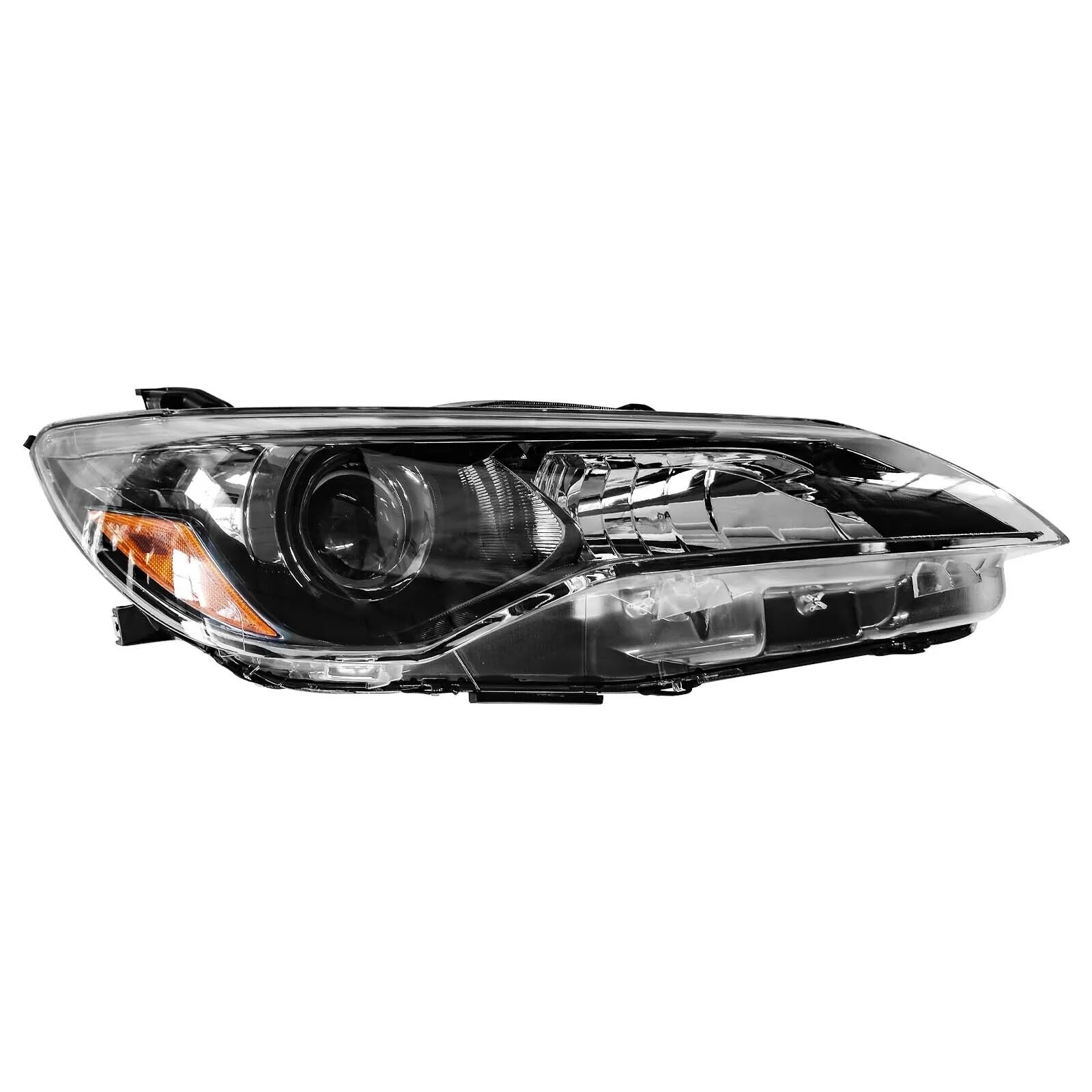 Black Halogen Headlight Set For Toyota Camry LE SE XLE XSE 2015-2017 - Image 7