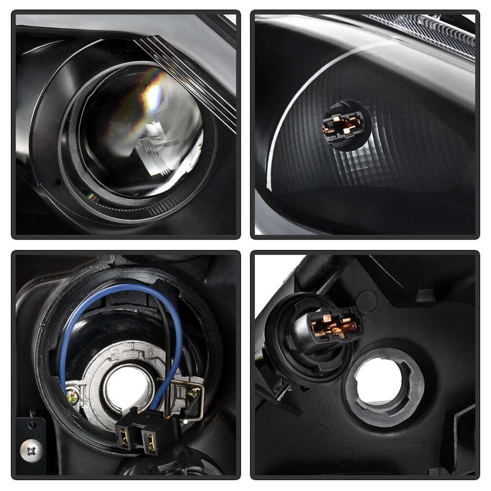 Black Headlights w/ LED Sequential Signal Switchback DRL For 2010-2013 Infiniti G37 G25 Q40 Sedan - Image 6