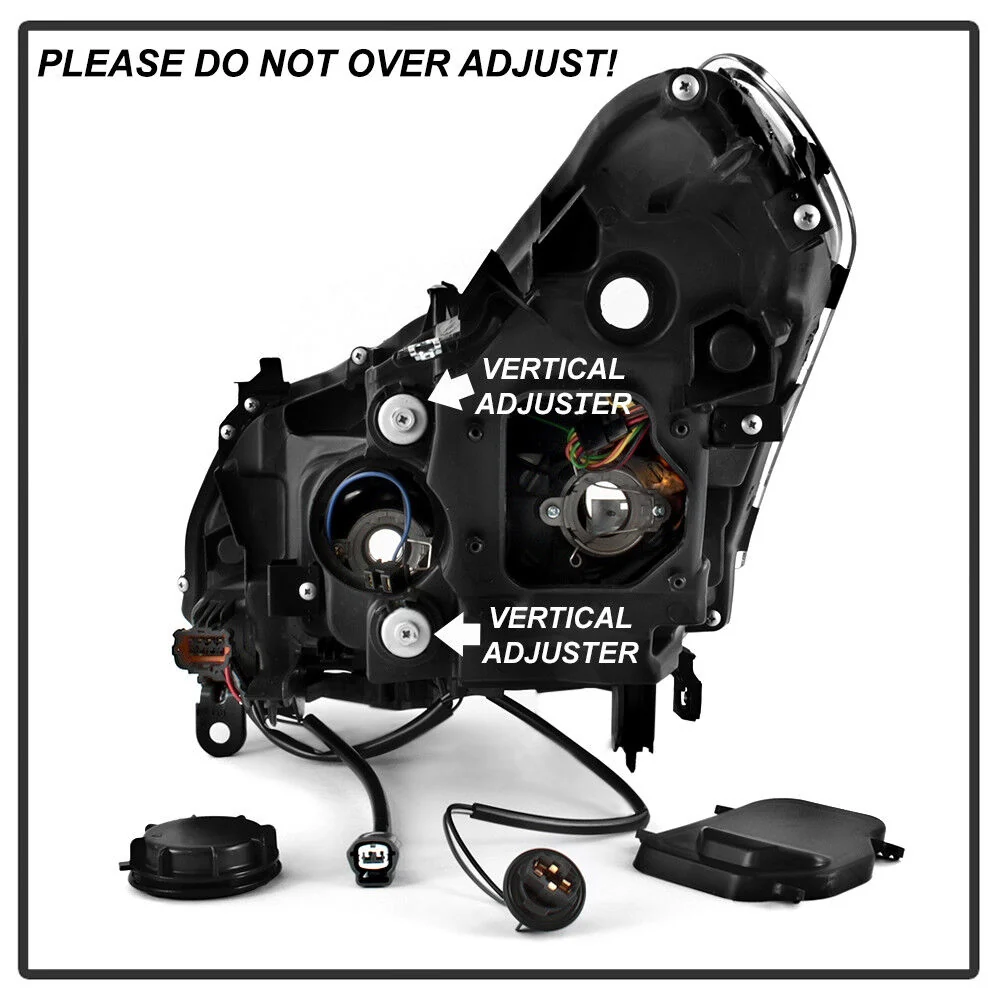 Black Headlights w/ LED Sequential Signal Switchback DRL For 2010-2013 Infiniti G37 G25 Q40 Sedan - Image 7