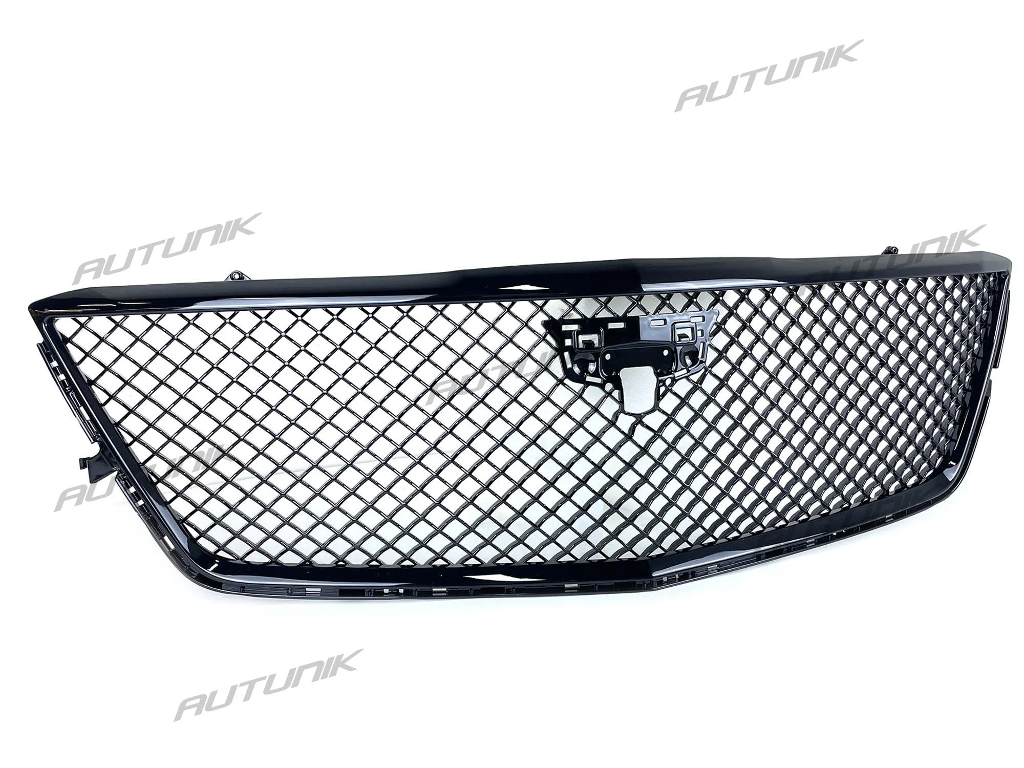Black Honeycomb Front Mesh Grill for Cadillac CT6 2019-2022 ( with Frame) No Camera Hole - Image 5