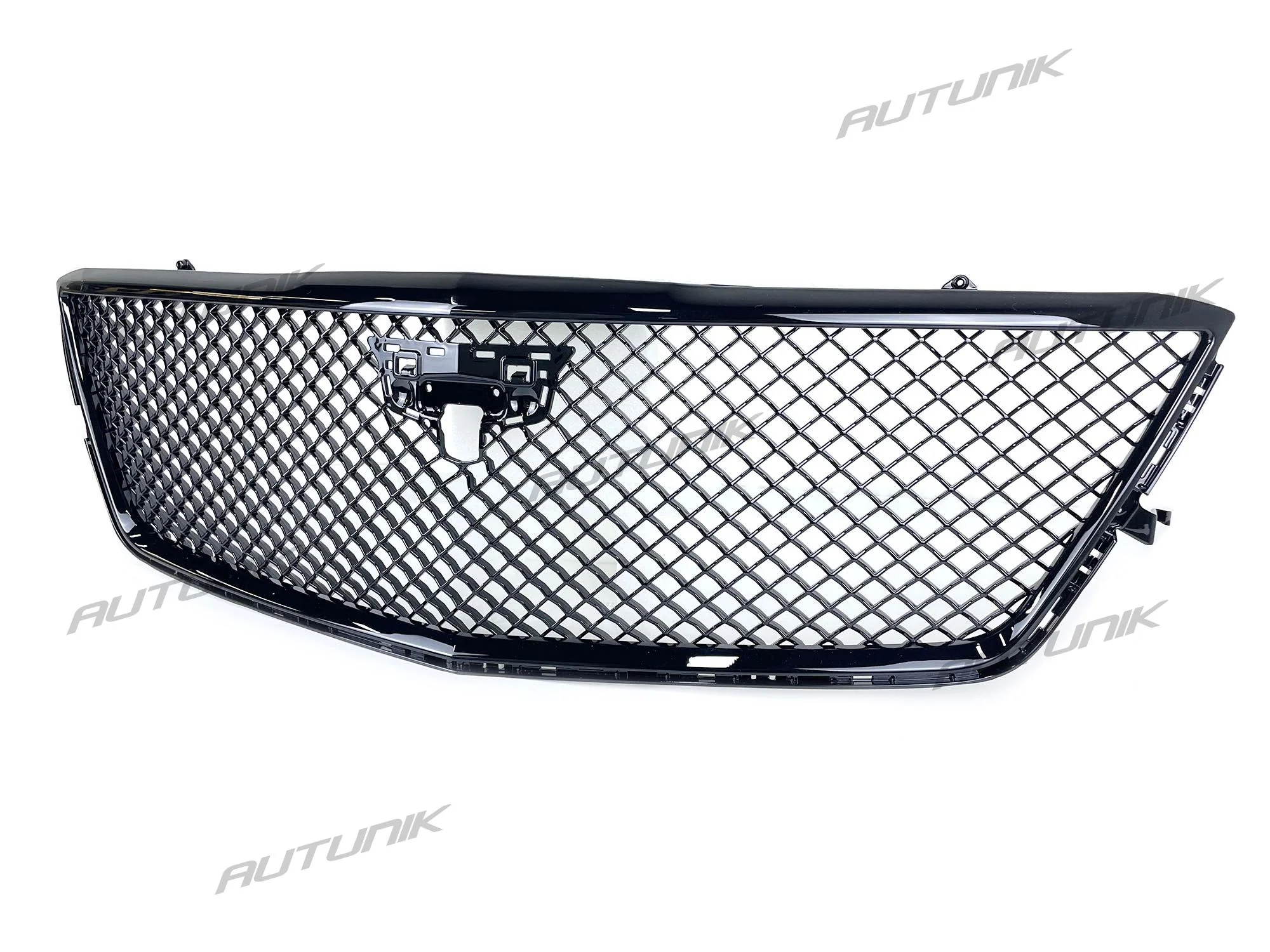 Black Honeycomb Front Mesh Grill for Cadillac CT6 2019-2022 ( with Frame) No Camera Hole - Image 6
