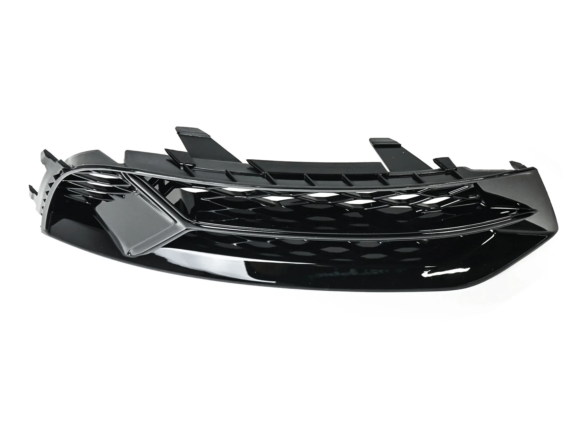 Gloss Black Fog Light Grilles Cover Pair For 2017–2020 Audi A3 8V Sedan (Non-S-Line) - Image 10