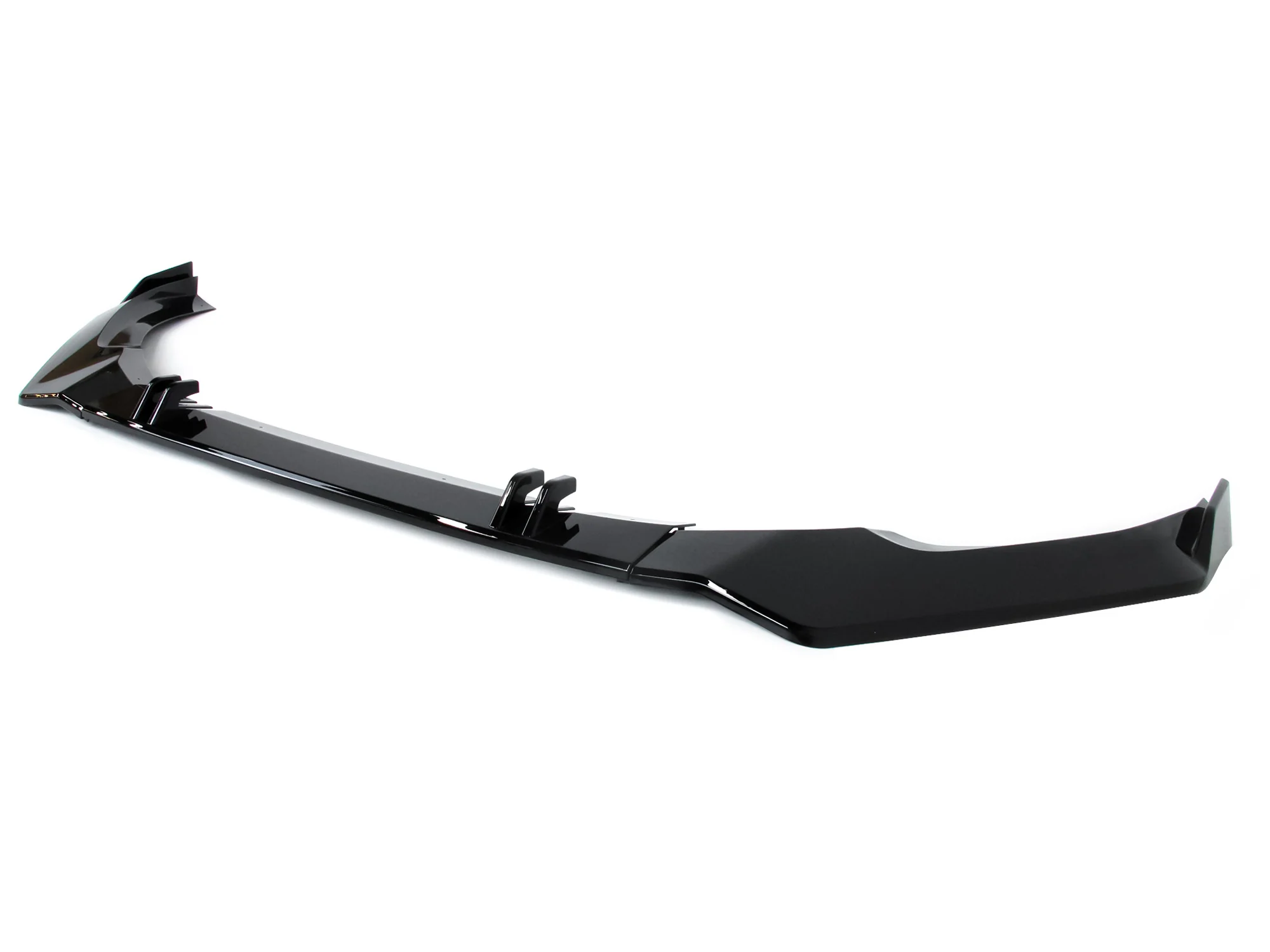 Glossy Black Front Bumper Lip for AUDI A5 B9 S-line F5 2021-2023 - Image 6