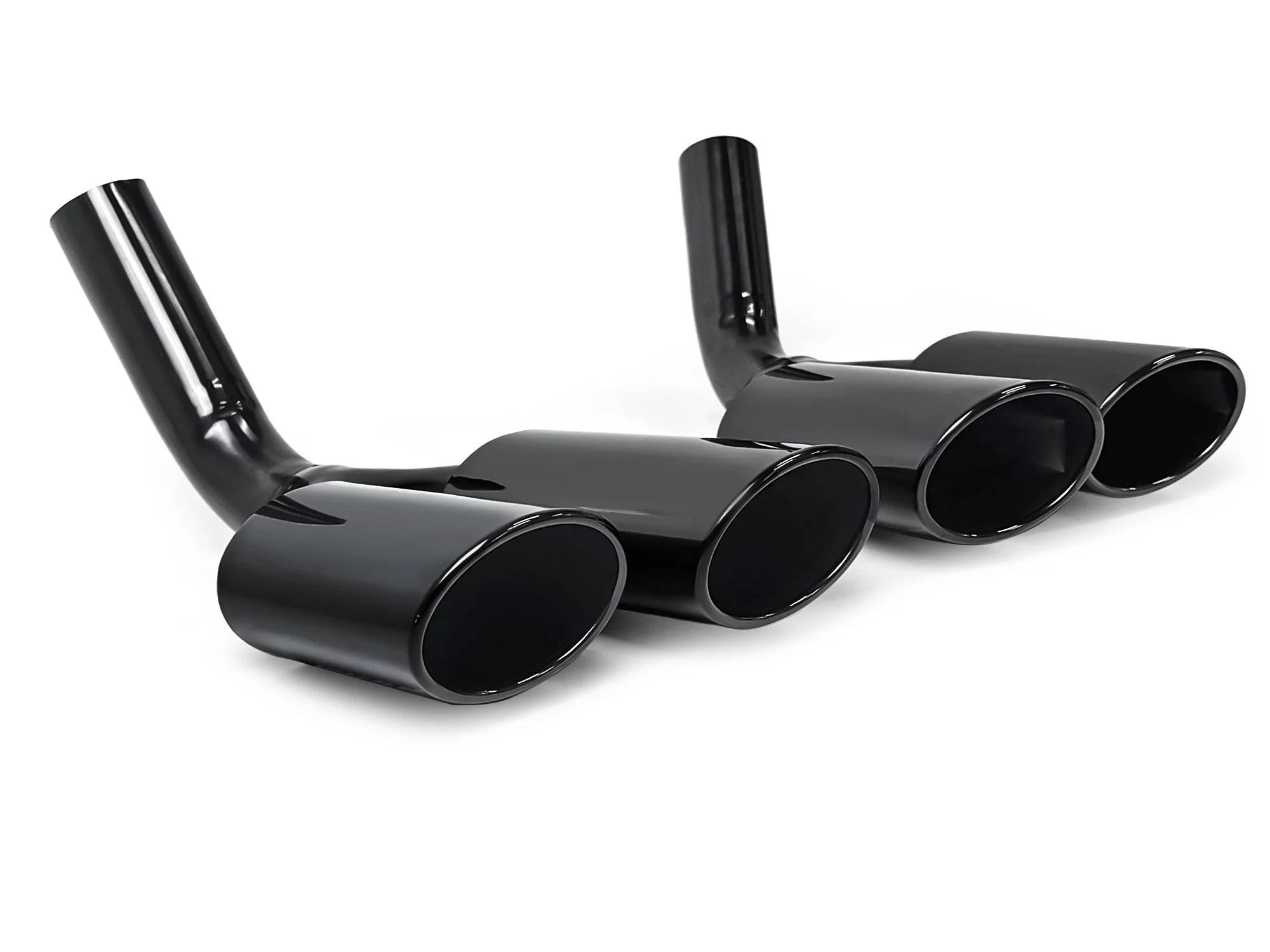 G63 AMG Style Exhaust Tip Gloss Black Fits Mercedes G-Wagon G350 G500 W463 1990-2018 - Image 7