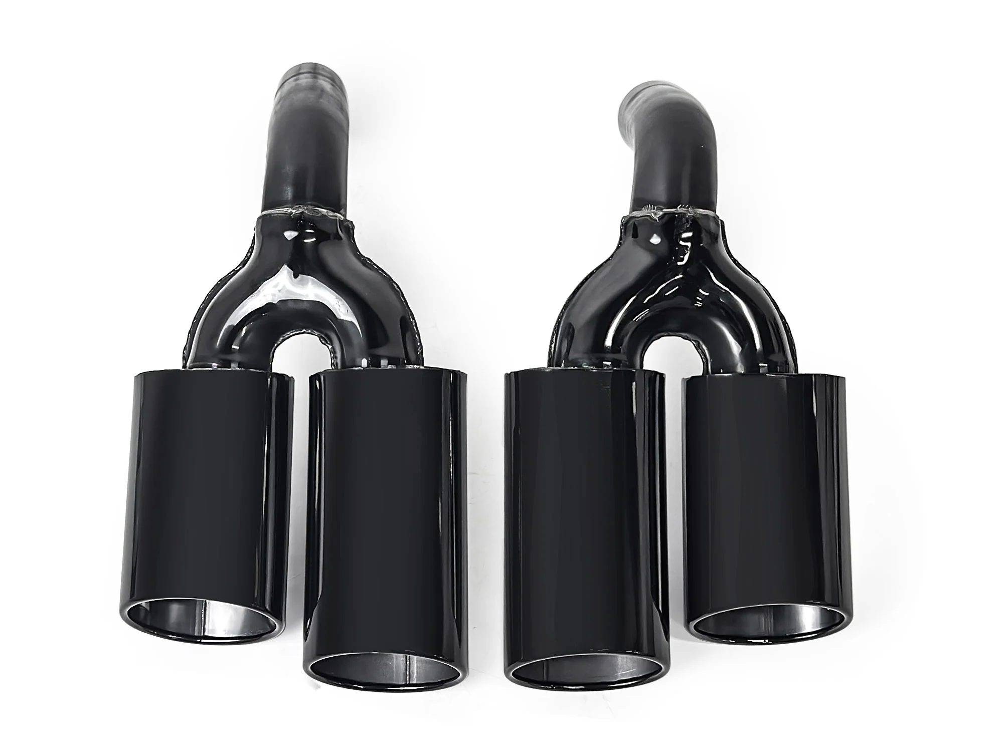 G63 AMG Style Exhaust Tip Gloss Black Fits Mercedes G-Wagon G350 G500 W463 1990-2018 - Image 9