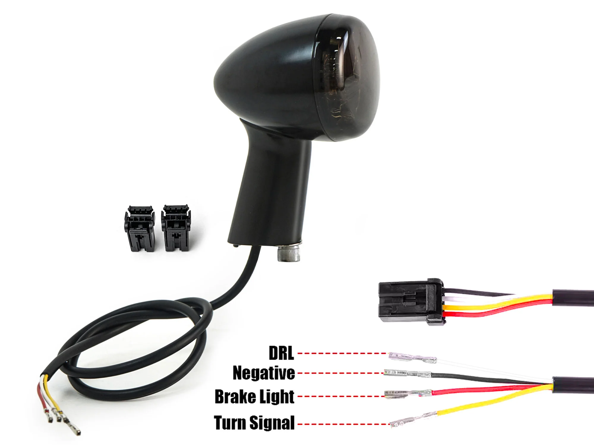 Bullet Style LED Rear Blinkers Turn Signal Lights Amber for Harley Sportster XL883 XL1200 1992–2022 - Image 13