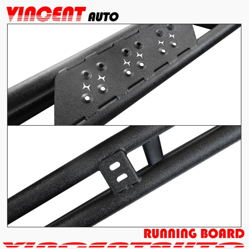 6.5" Running Board Side Step Nerf Bar For Ford Bronco 2-Door 2021-2024 - Image 5
