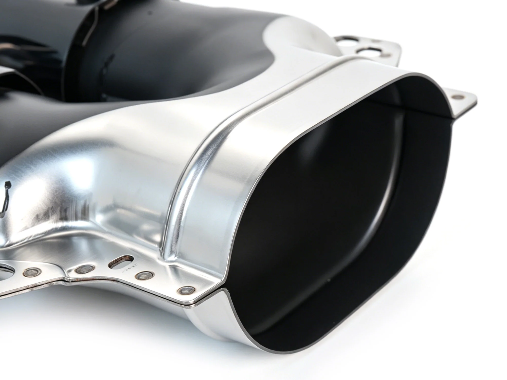 C43 Style Rear Diffuser Lip W/ Black Tips For Mercedes Benz C-Class W205 C200 C250 C300 Non AMG 2015-2021 - Image 14