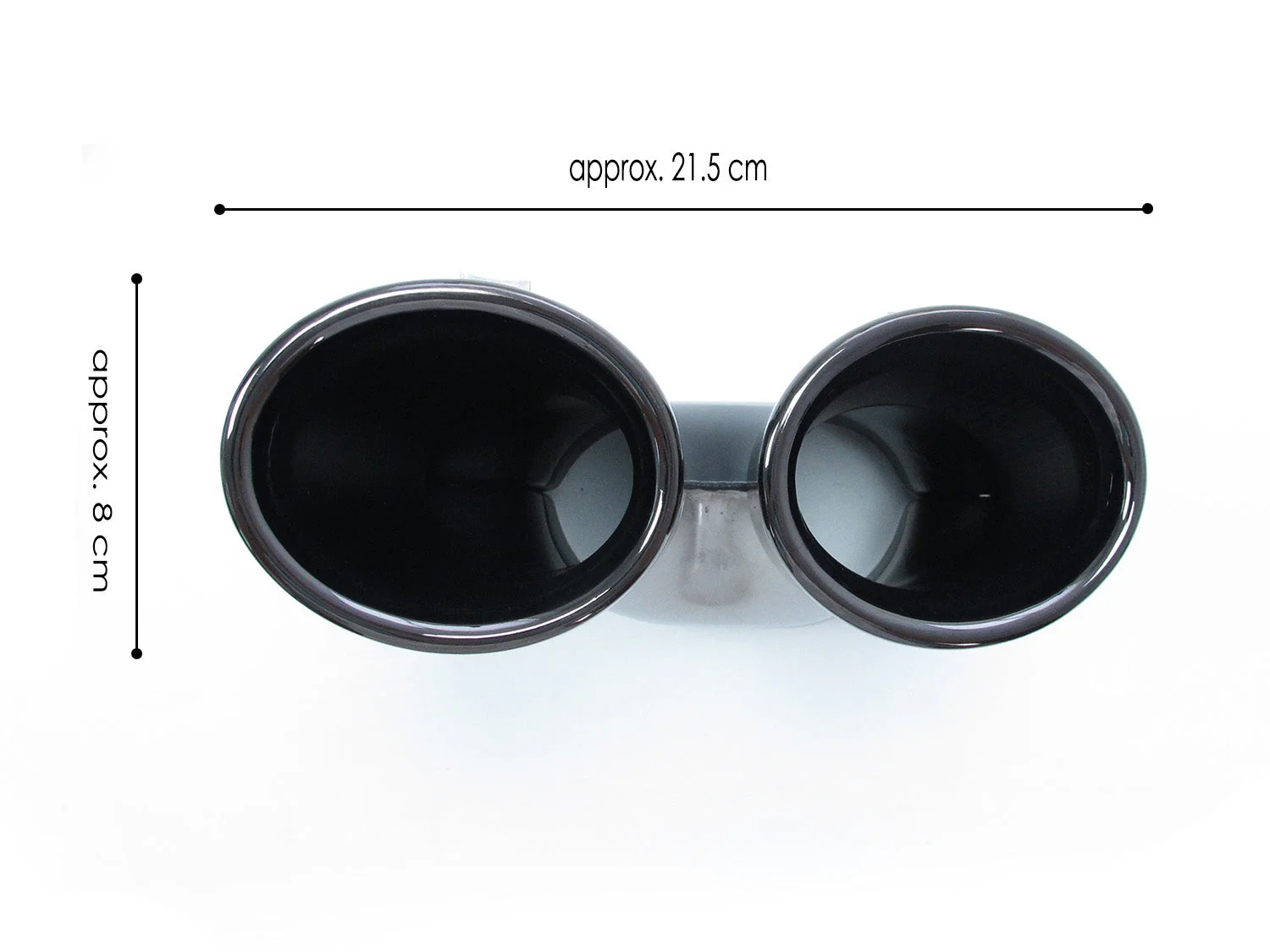 Gloss Black Rear Diffuser + Black Exhaust Tips For Mercedes W205 C250 C300 C450 C43 AMG Sedan 2015-2021 - Image 13