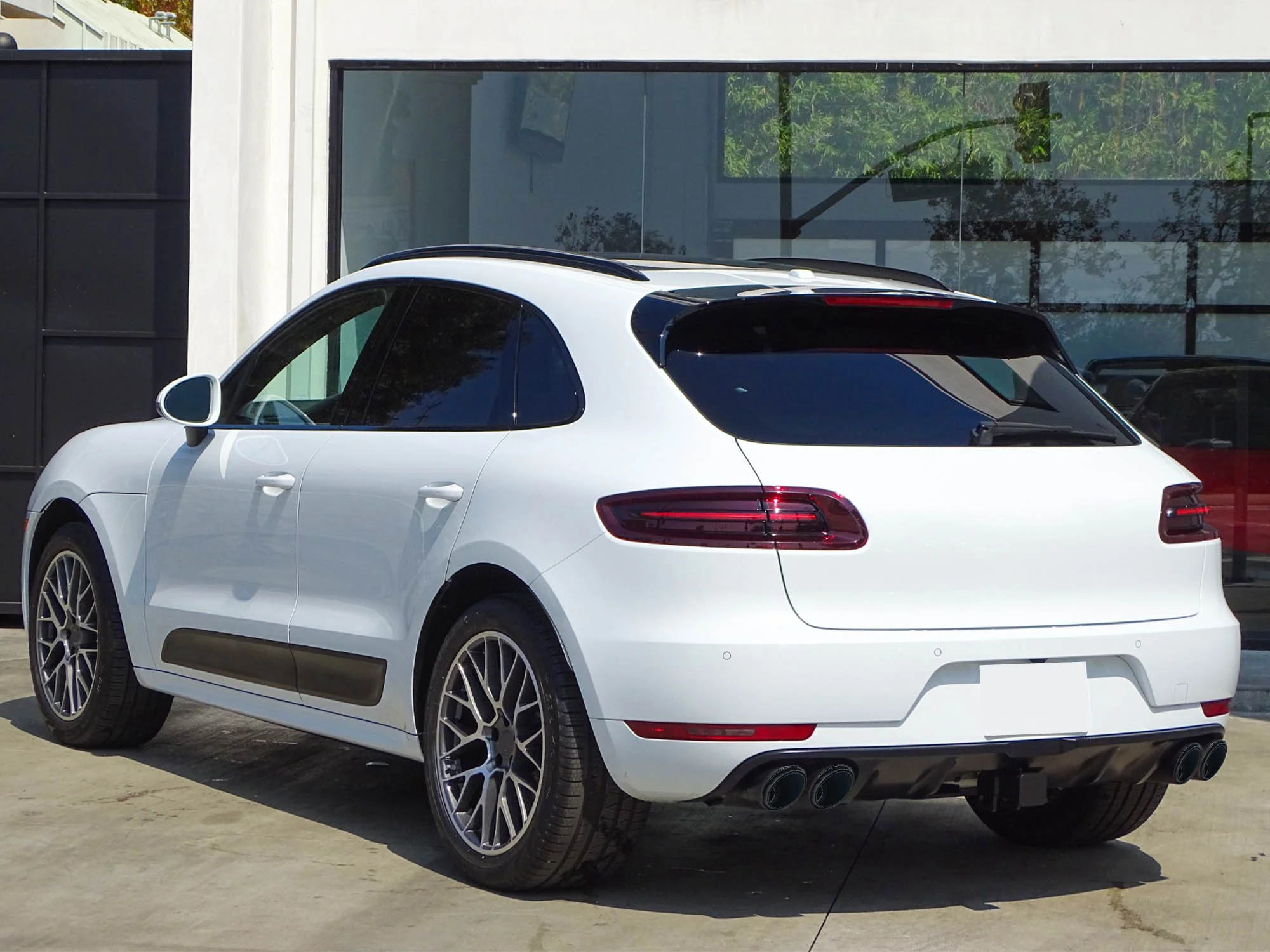 3-Layer Exhaust Tips for Porsche Macan Base 2.0T 2014-2018 Replacement - Image 4