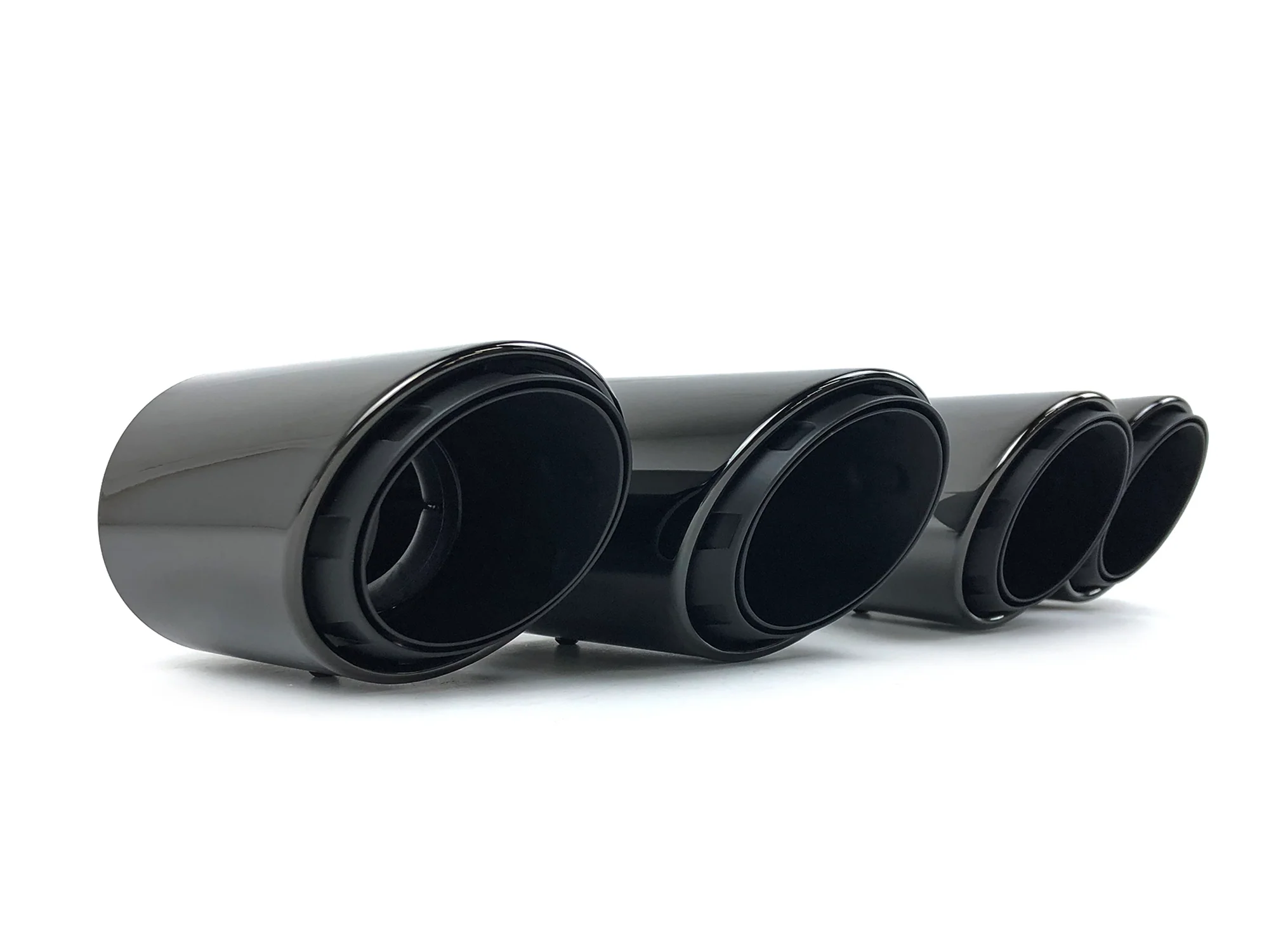 3-Layer Exhaust Tips for Porsche Macan Base 2.0T 2014-2018 Replacement - Image 6