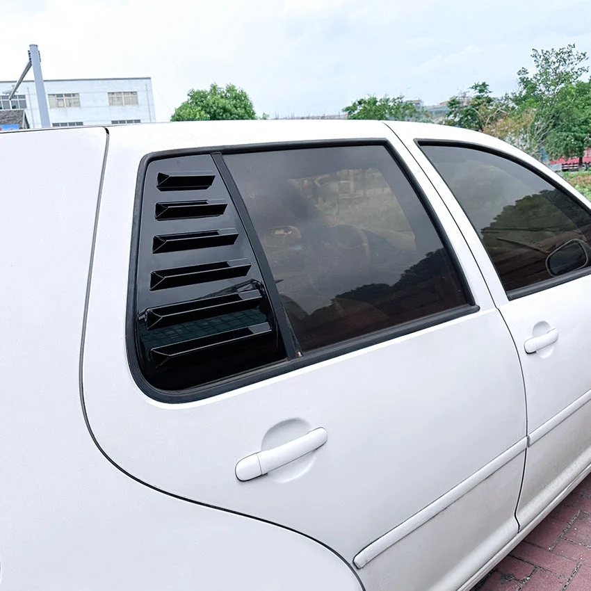Car Rear Side Window Louver Shutter Cover for VW Golf MK4 1997-2006 - Image 6