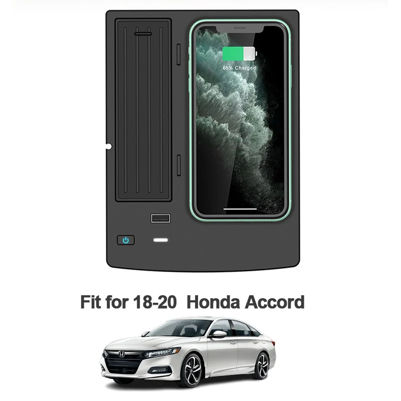 Car Wireless Phone Charger for Honda Accord 2018-2022 Center Console Charging - Image 7