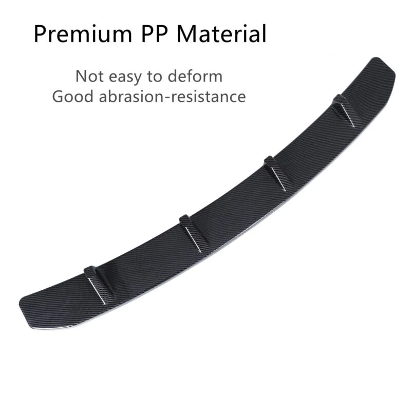 Carbon Look Front Lip Splitter for BMW X3 G01 X4 G02 2018-2021 - Image 4