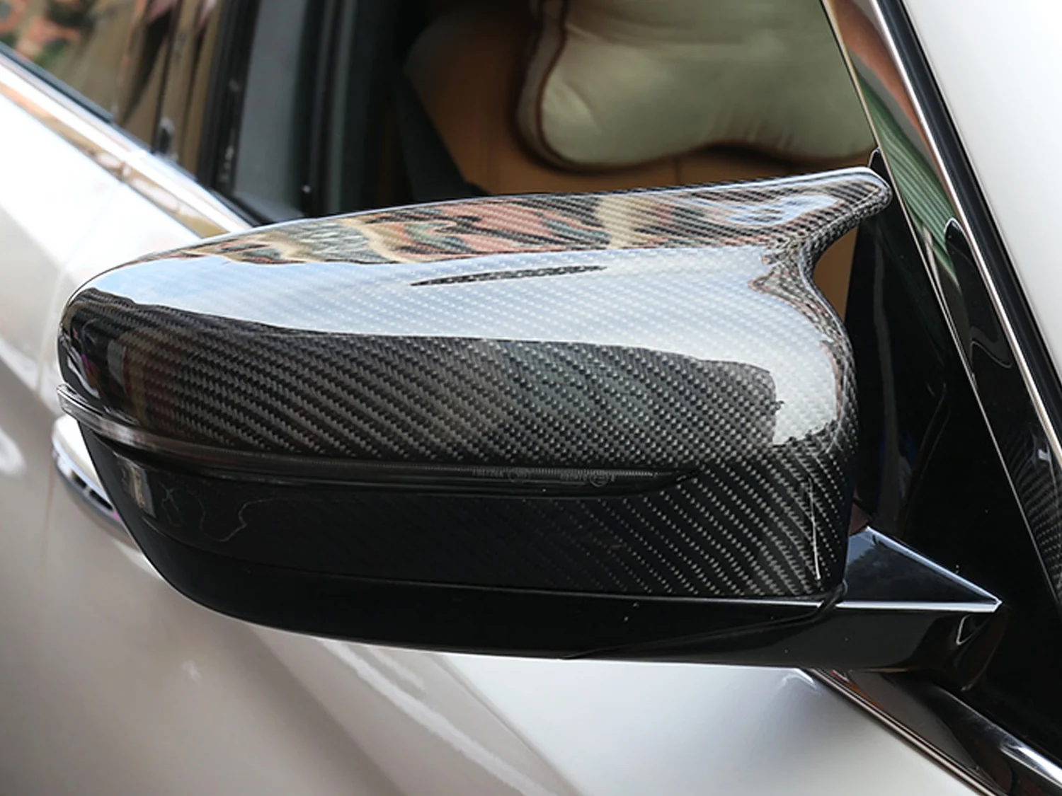Real Carbon Fiber Side Mirror Cover Caps Replace for BMW 3 Series G20 2019-2022 mc115 - Image 4