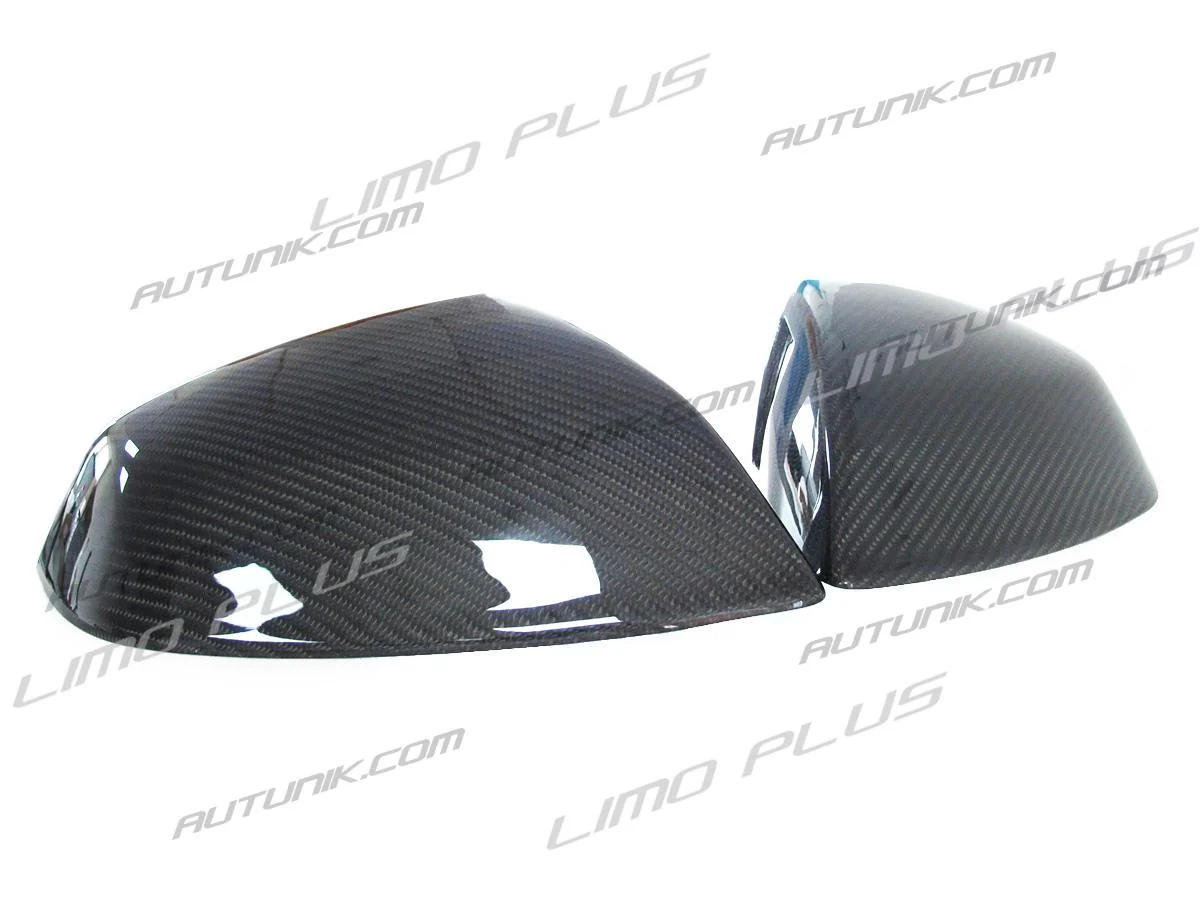 Real Carbon Fiber Mirror Caps Replacement for Audi Q5 SQ5 Q7 2018-2025 - Image 4