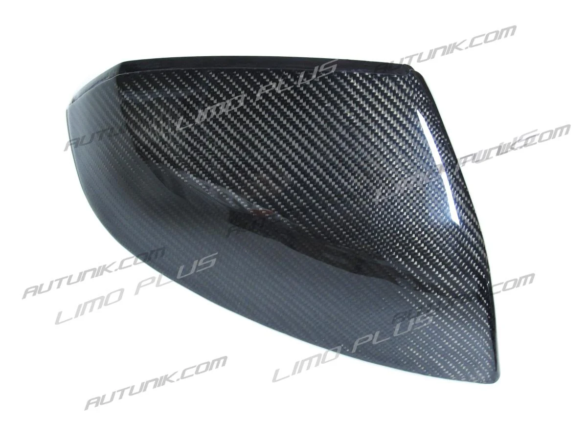 Real Carbon Fiber Mirror Caps Replacement for Audi Q5 SQ5 Q7 2018-2025 - Image 6