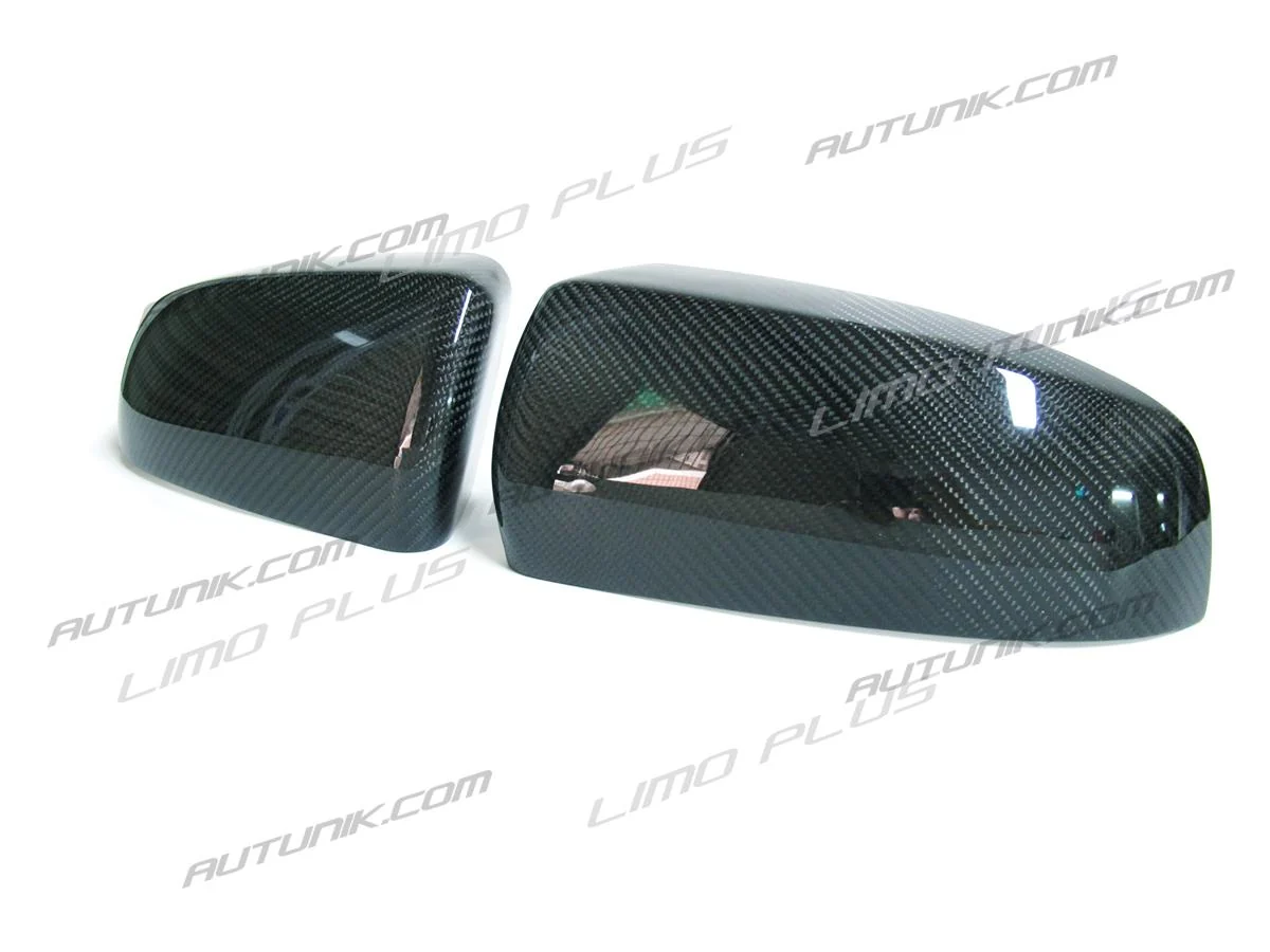 Pair Real Carbon Fiber Mirror Cover Caps For 2008-2013 BMW X5 E70 X6 E71 Replacement - Image 8