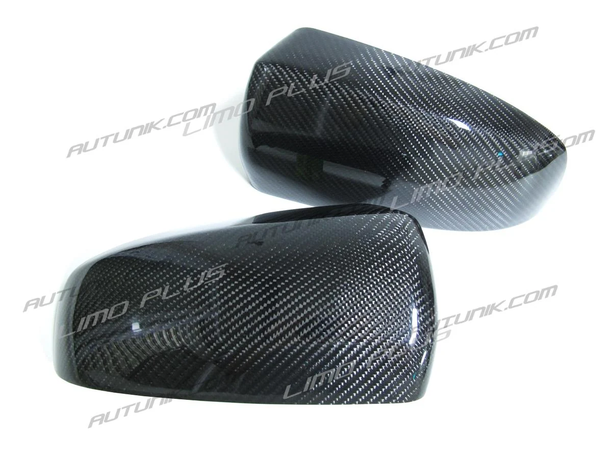 Pair Real Carbon Fiber Mirror Cover Caps For 2008-2013 BMW X5 E70 X6 E71 Replacement - Image 9